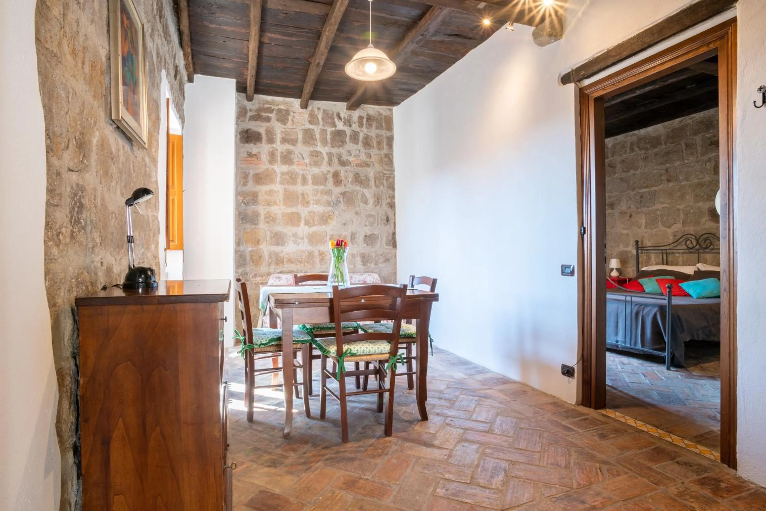 Dining area in La Suite del Borgo