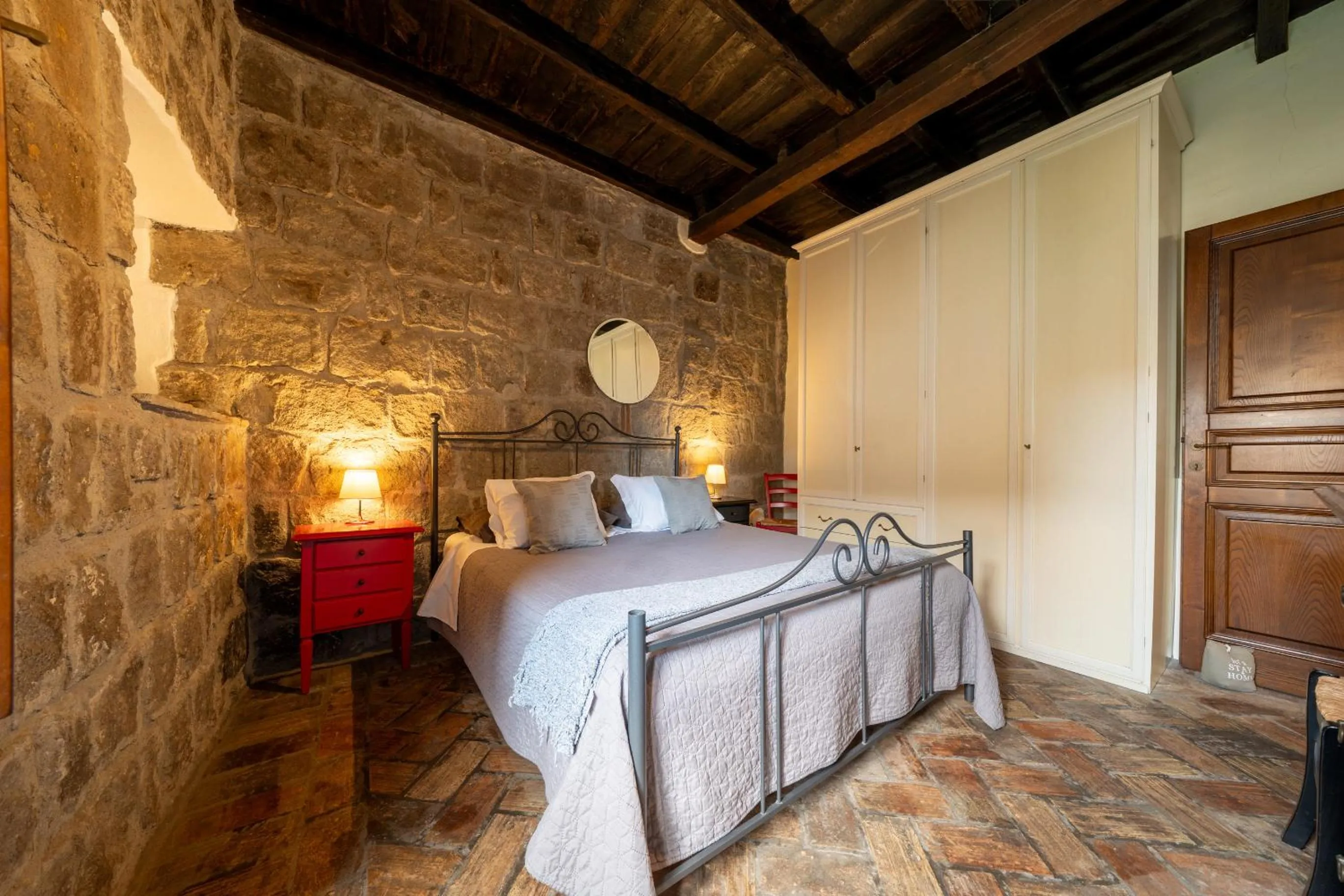 Bedroom, Bed in La Suite del Borgo