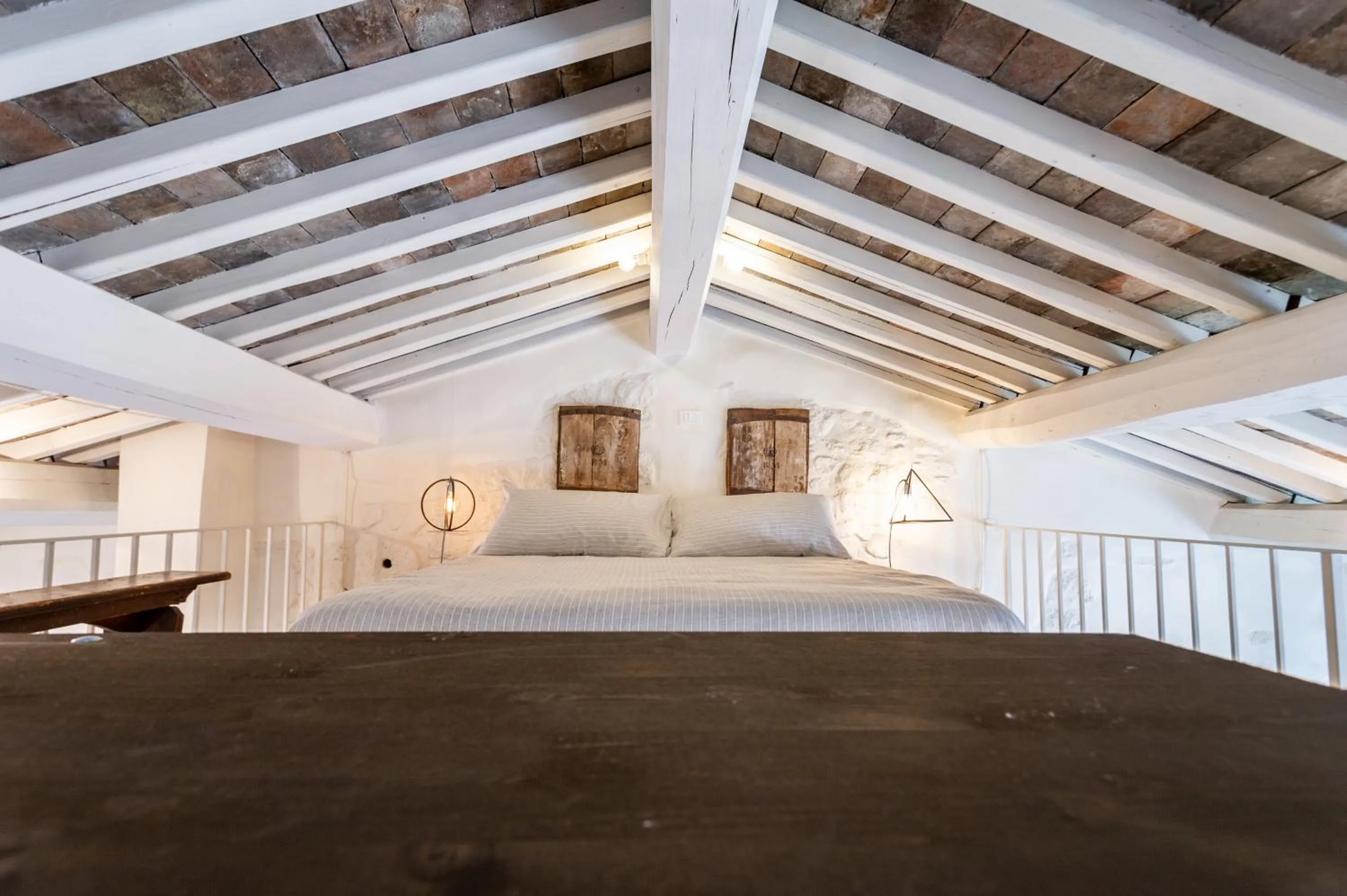 Bed in La Suite del Borgo