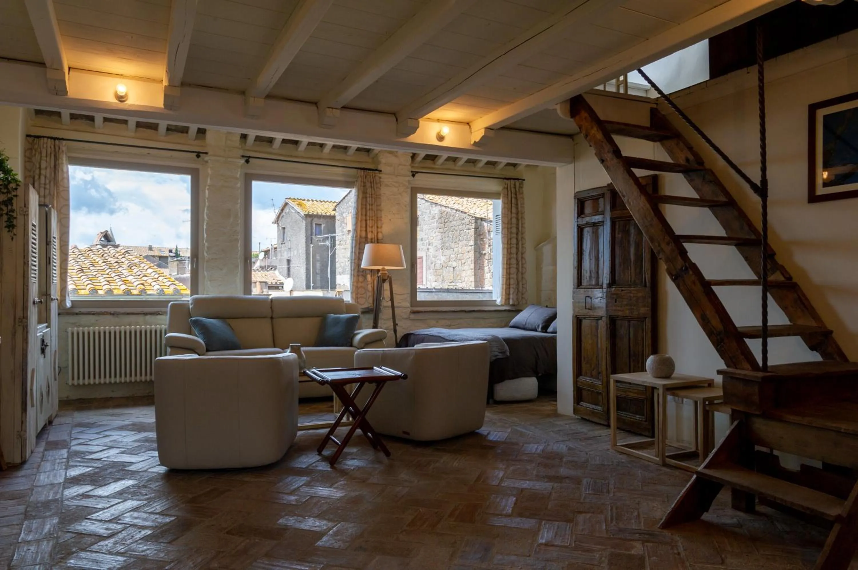 Living room in La Suite del Borgo