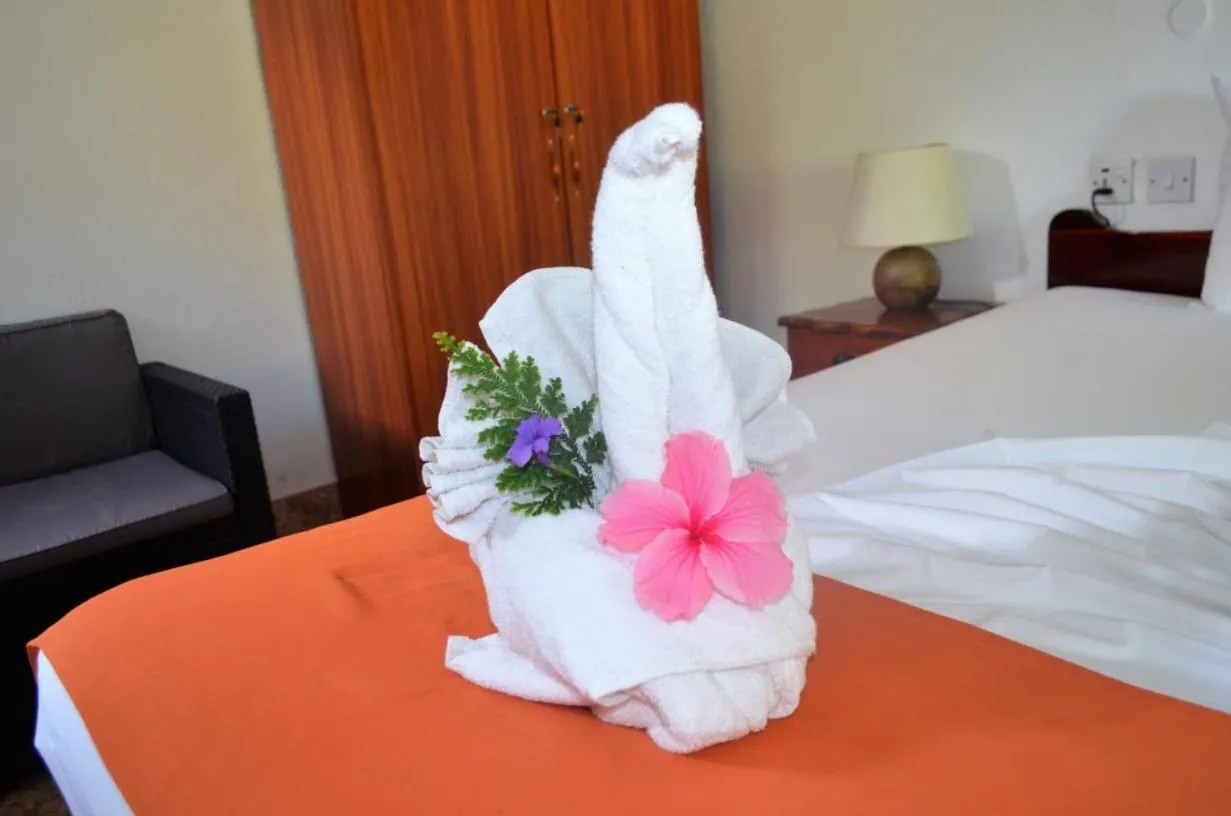 Bed in Rising Sun Guesthouse