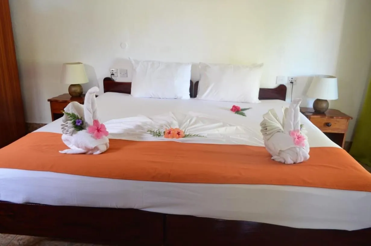 Bed in Rising Sun Guesthouse