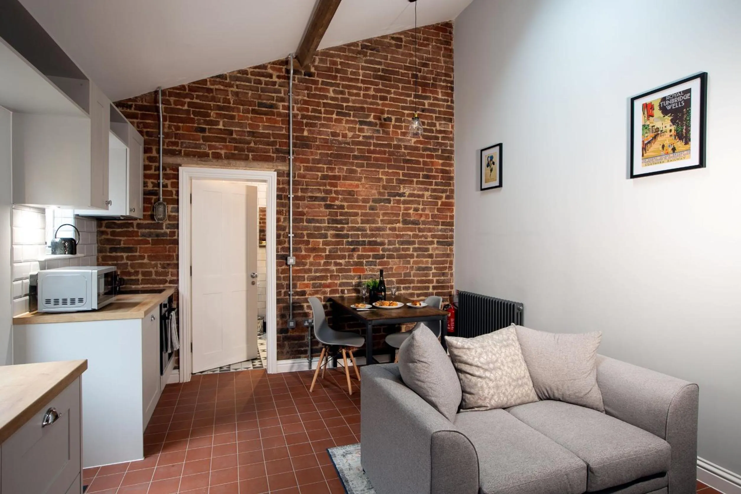 Kitchen or kitchenette in Accommodation at Salomons Estate