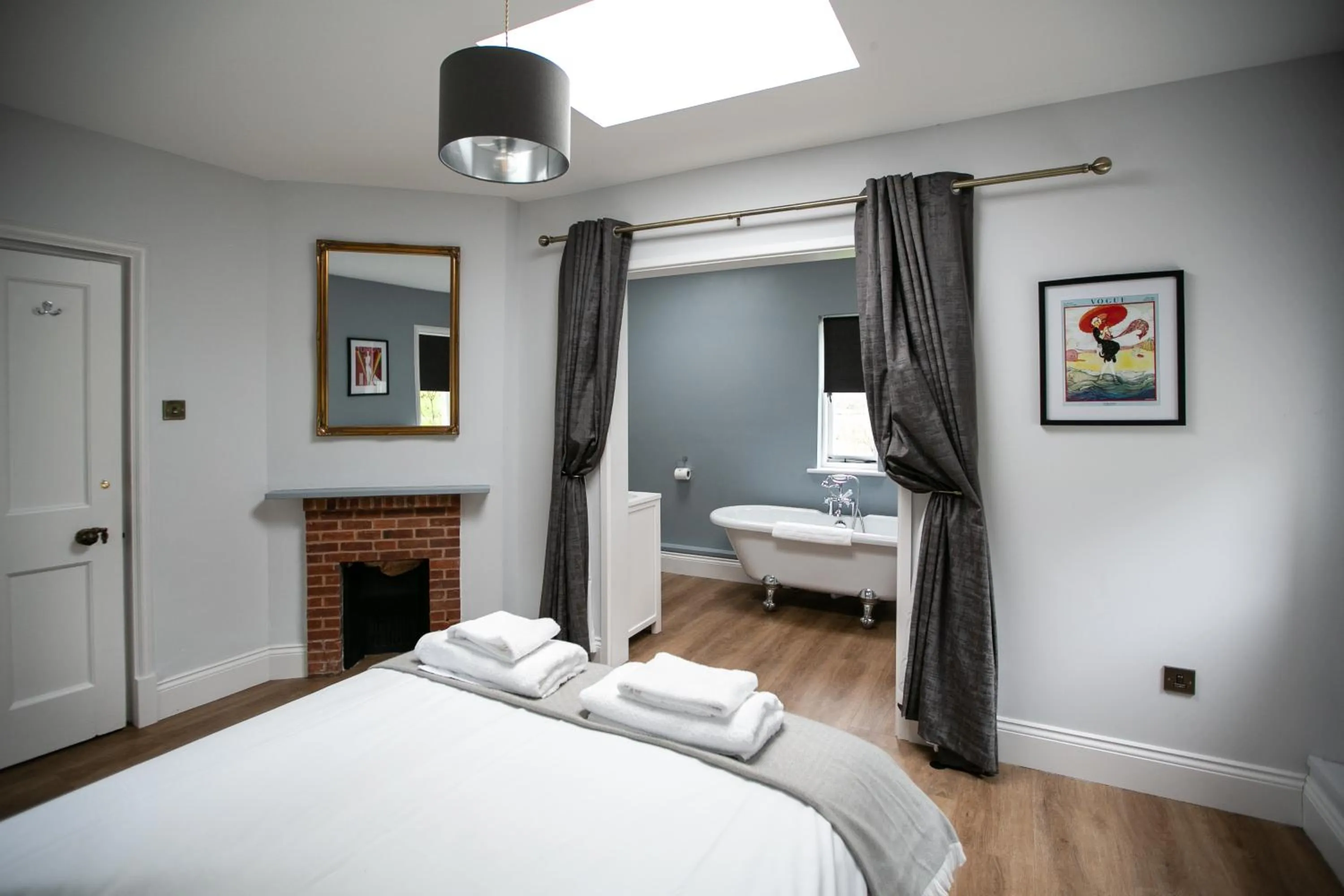 Bedroom, Bed in Accommodation at Salomons Estate