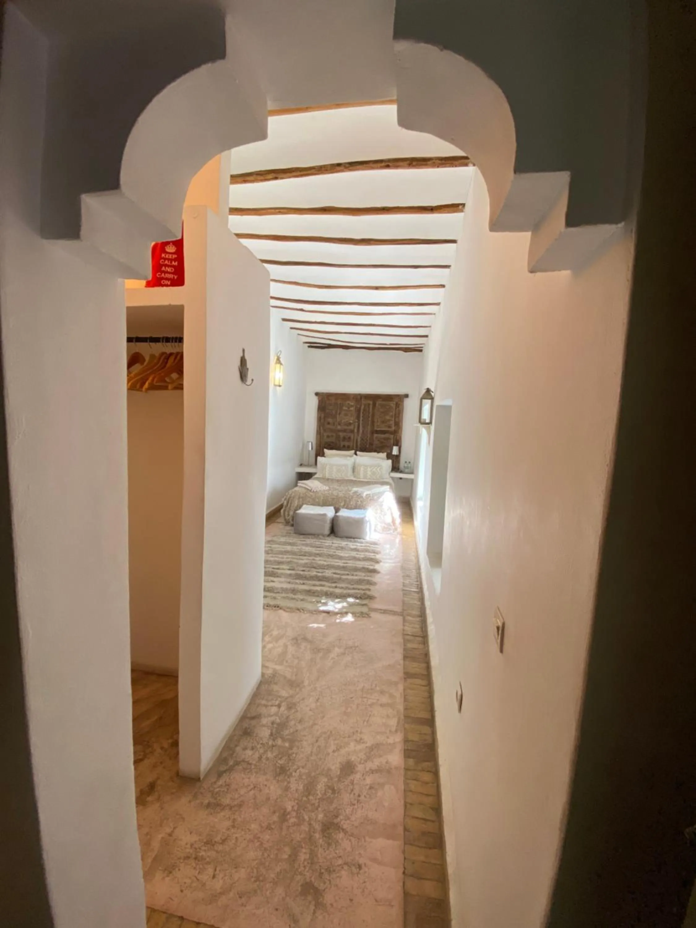 Photo of the whole room, Bed in Riad Timila