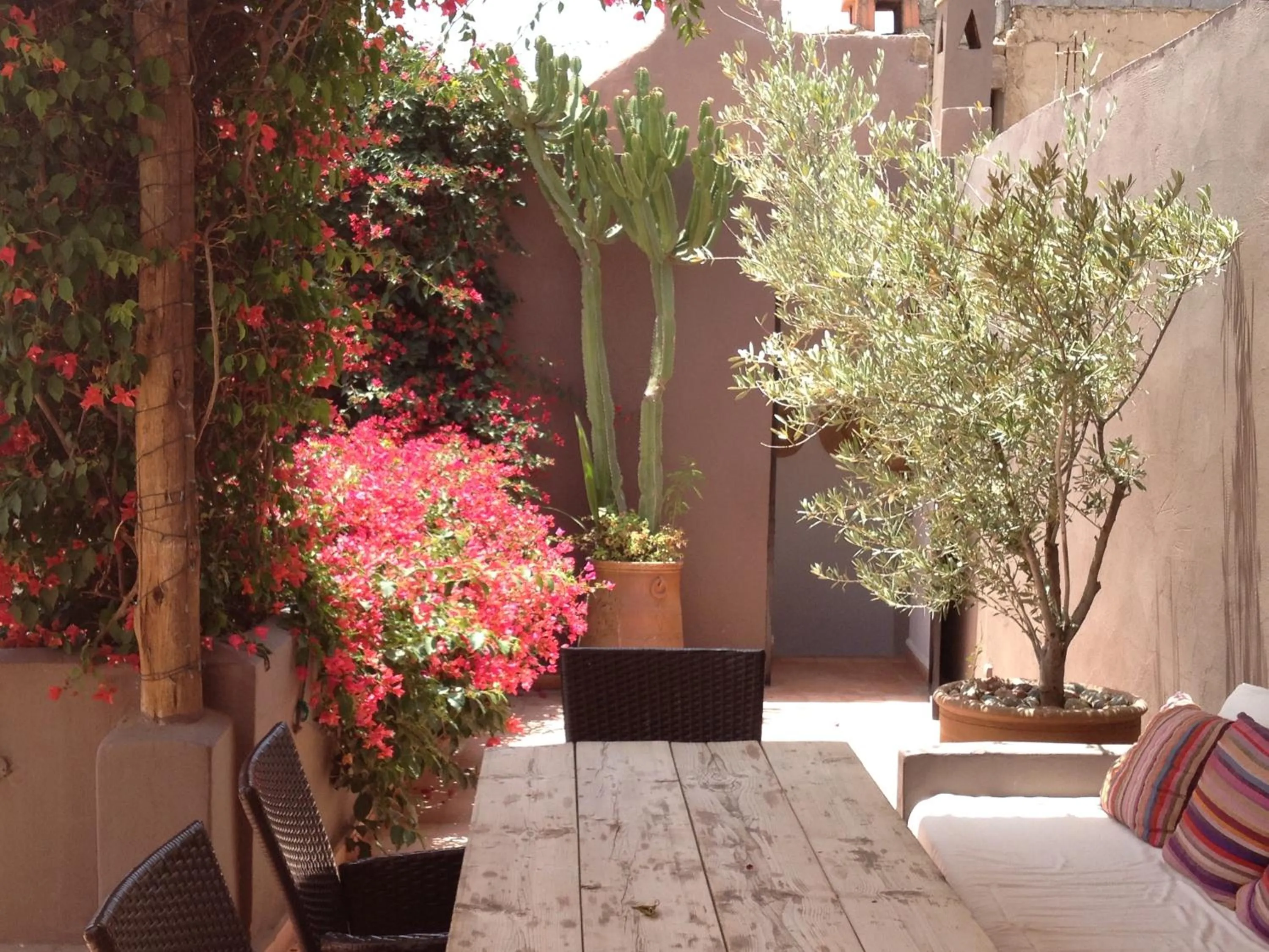 Balcony/Terrace in Riad Timila