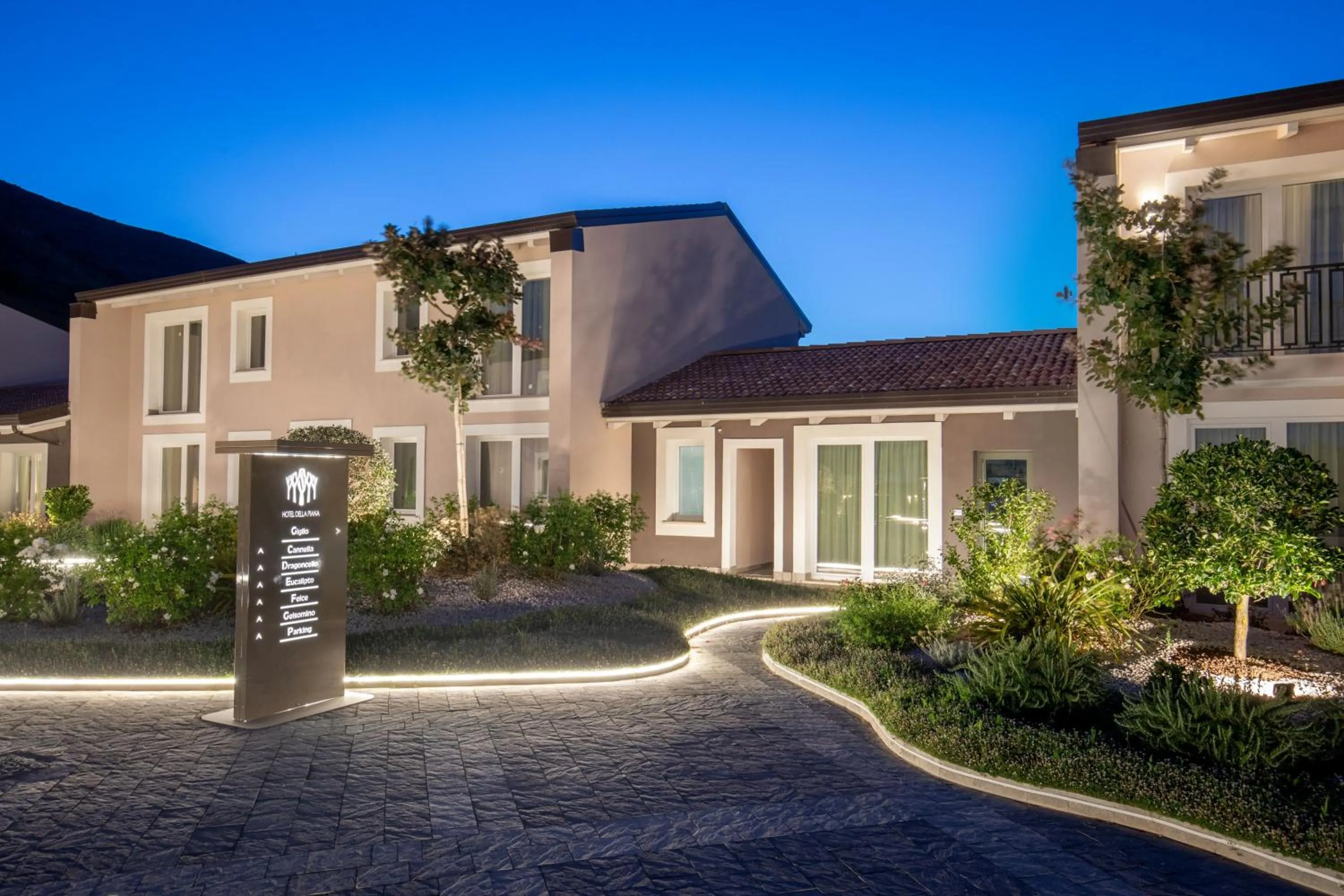 Garden in Hotel Della Piana