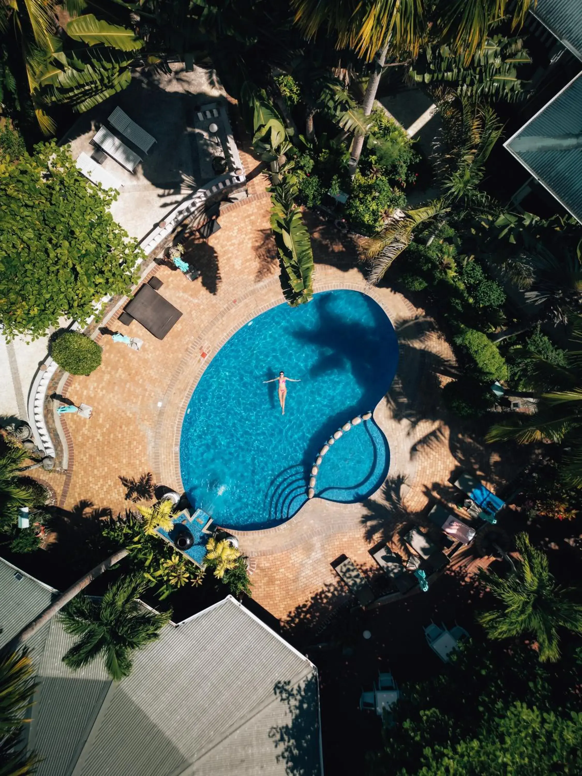 Swimming pool in Hotel Chateau St Cloud Swimming pool in Hotel Chateau St Cloud
