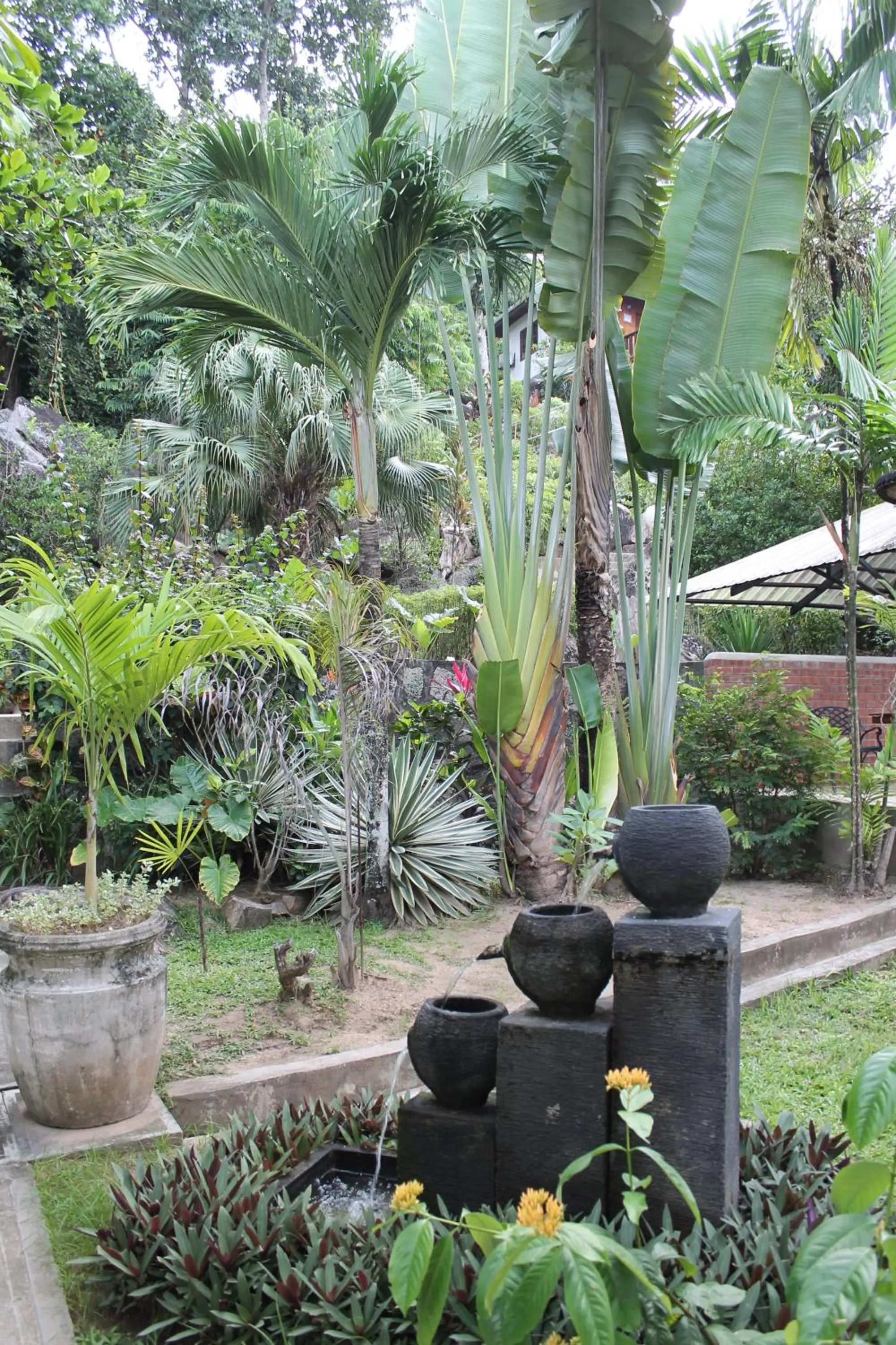 Garden in Hotel Chateau St Cloud