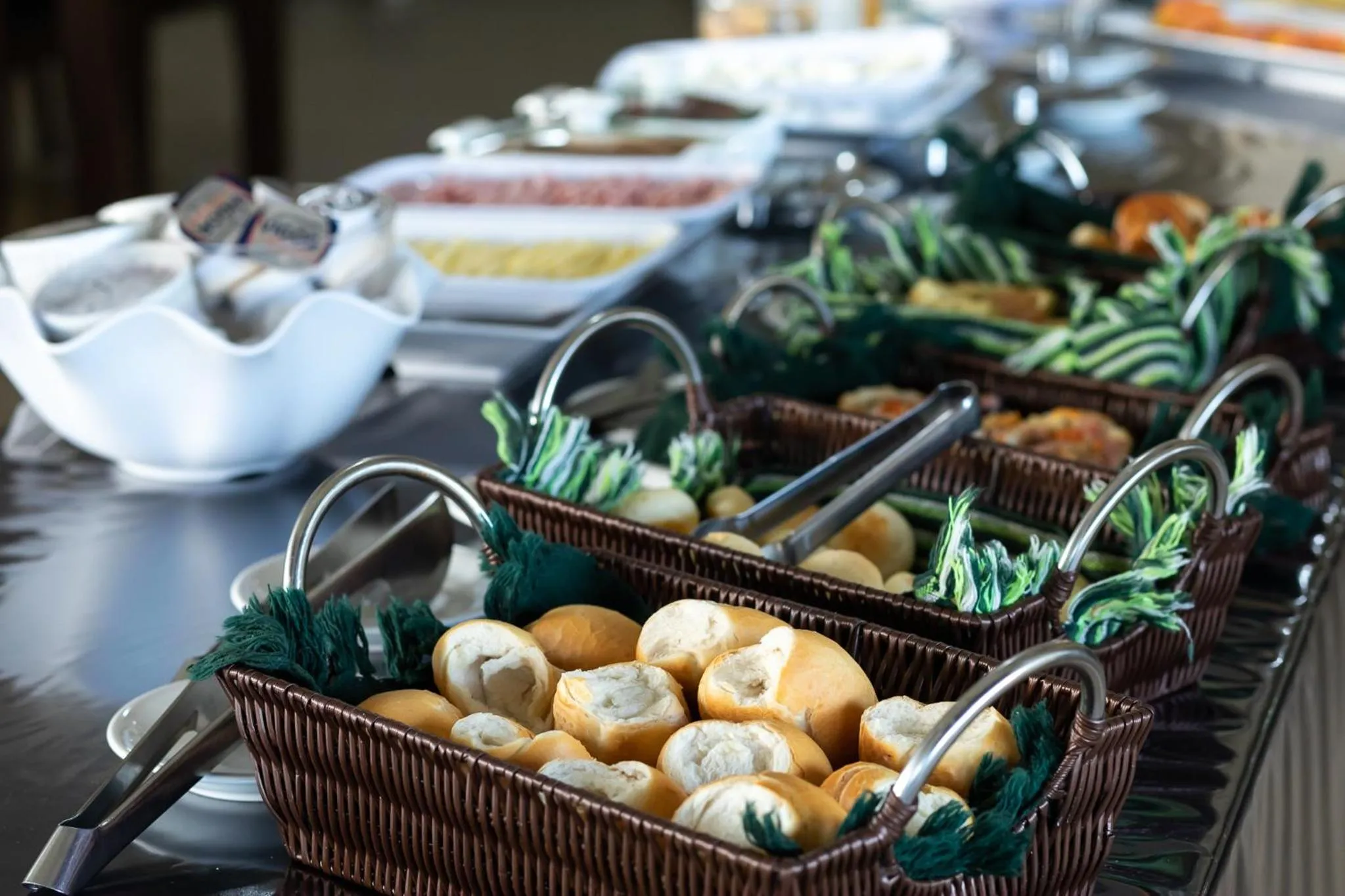 Continental breakfast in Class Hotel Passos Rio Grande Portal da Canastra