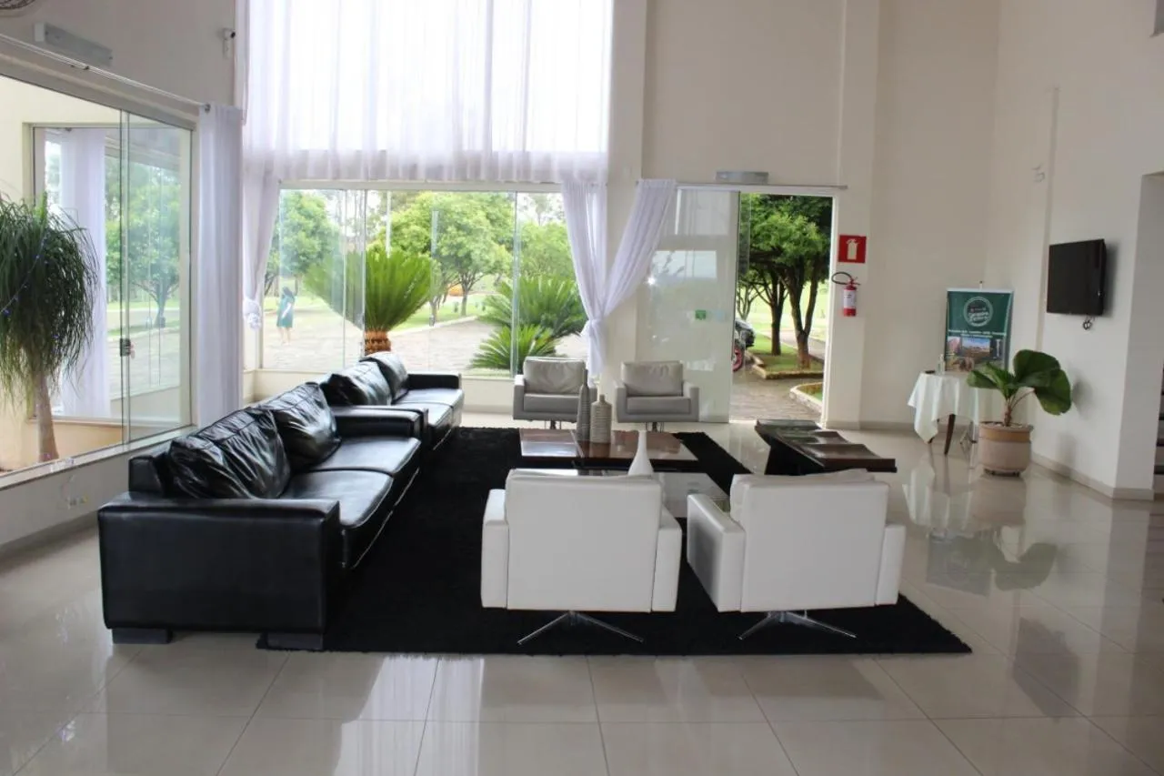 Seating area in Class Hotel Passos Rio Grande Portal da Canastra