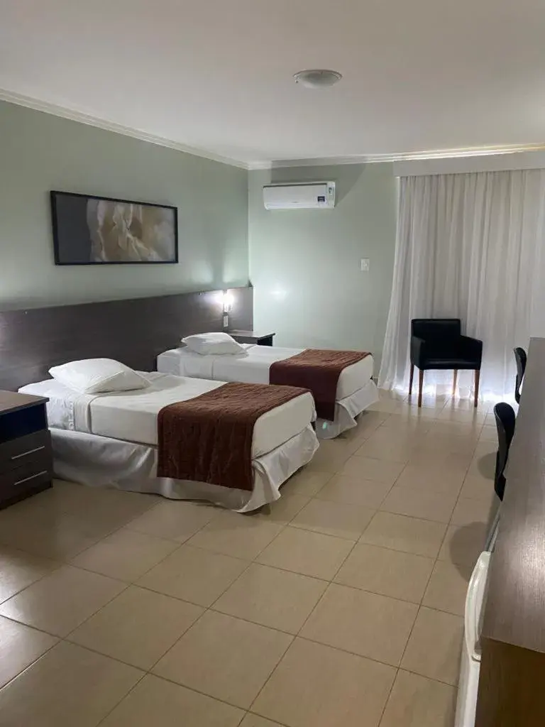 Twin Room with Balcony - single occupancy in Class Hotel Passos Rio Grande Portal da Canastra Twin Room with Balcony - single occupancy in Class Hotel Passos Rio Grande Portal da Canastra