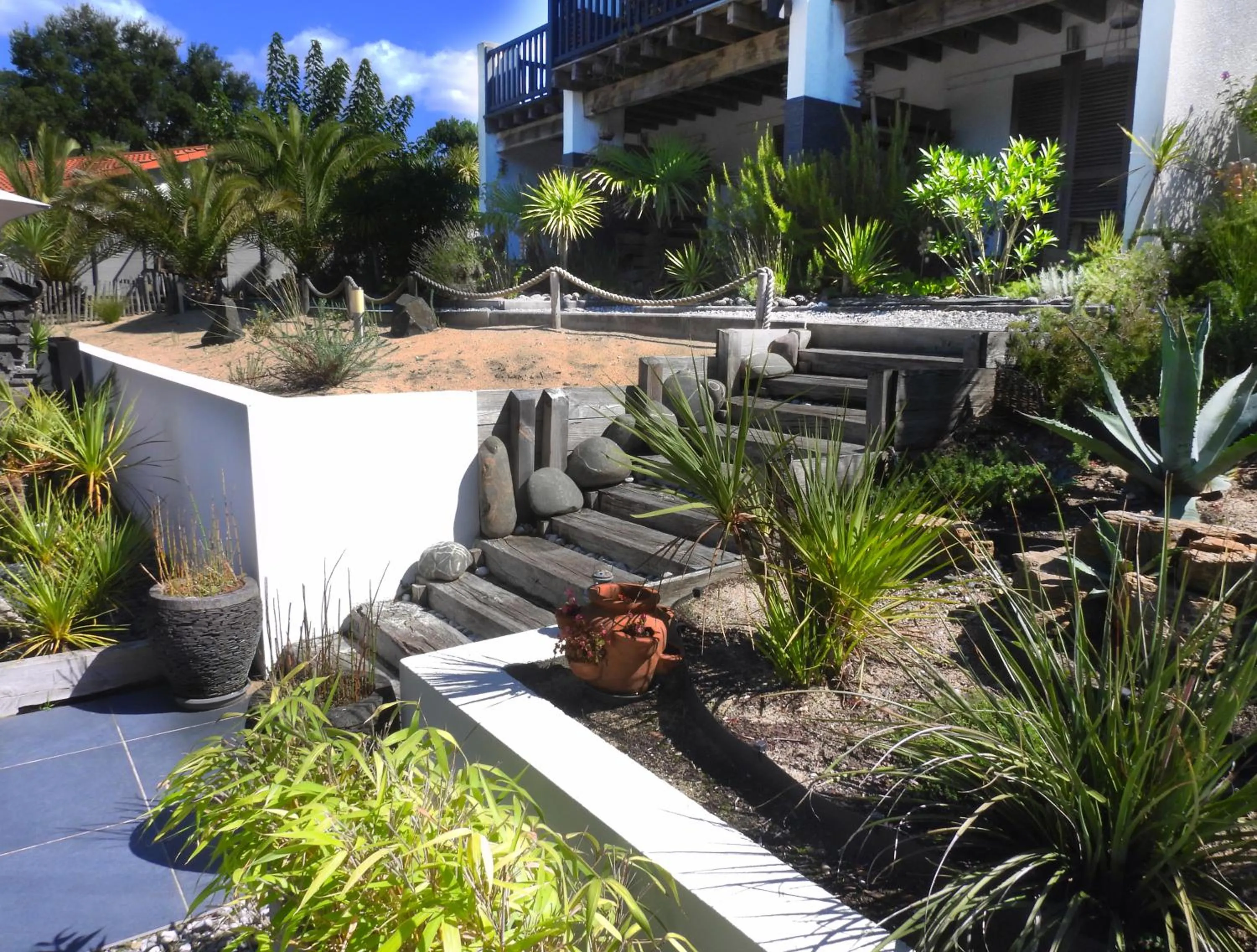 Garden in Ohana Lodge