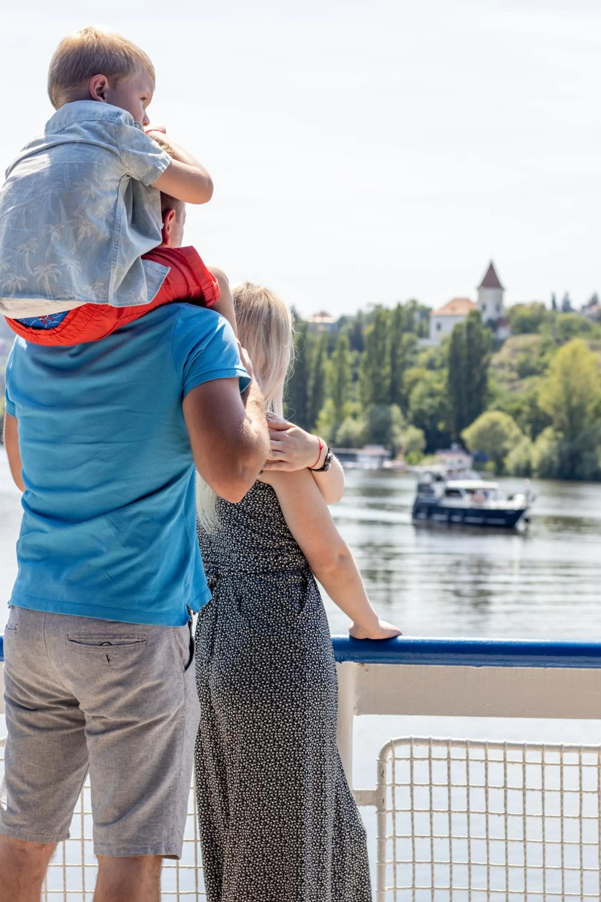 People in Botel Racek