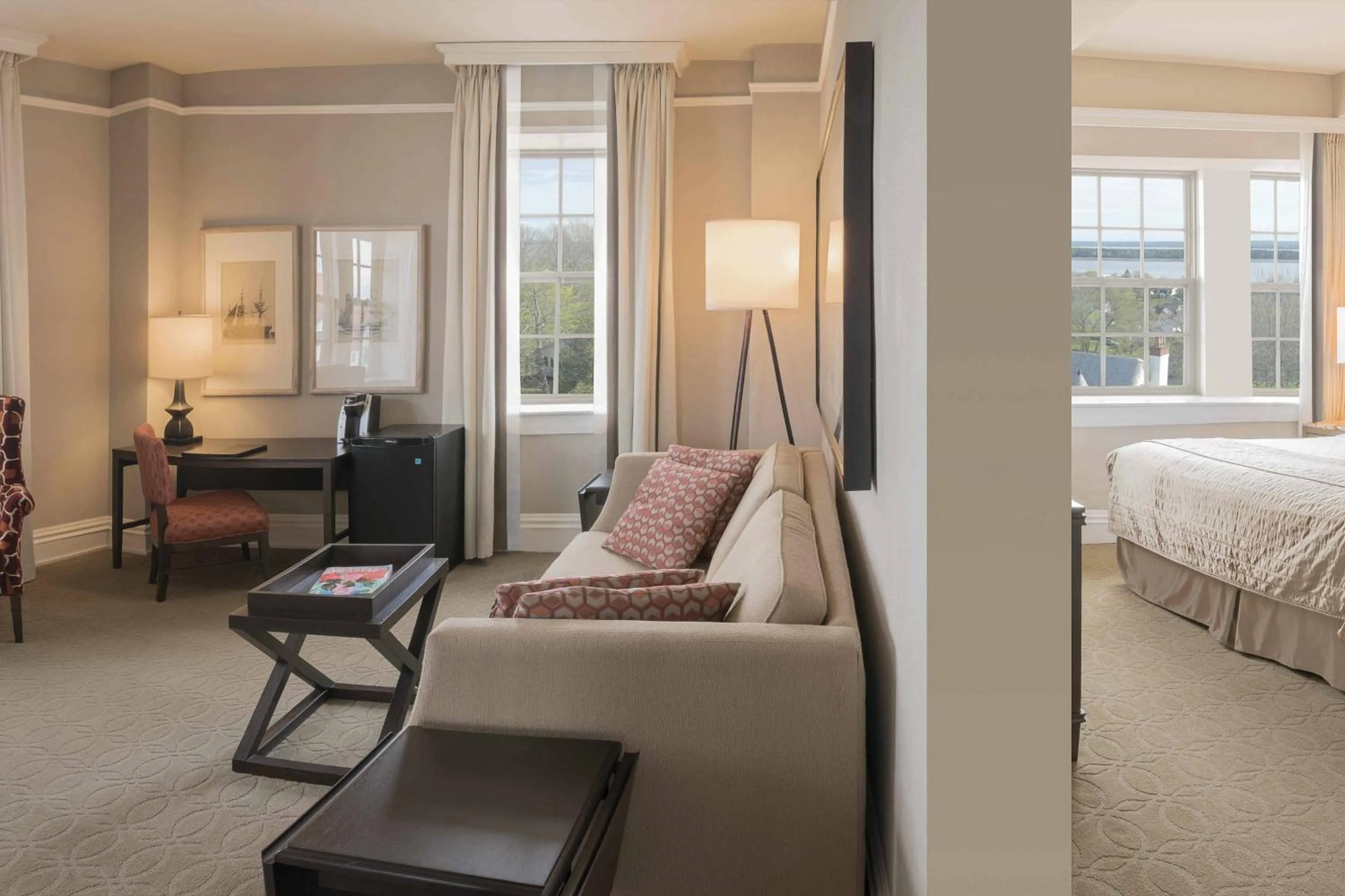 Photo of the whole room, Bed in The Algonquin Resort St. Andrews by-the-Sea, Autograph Collection