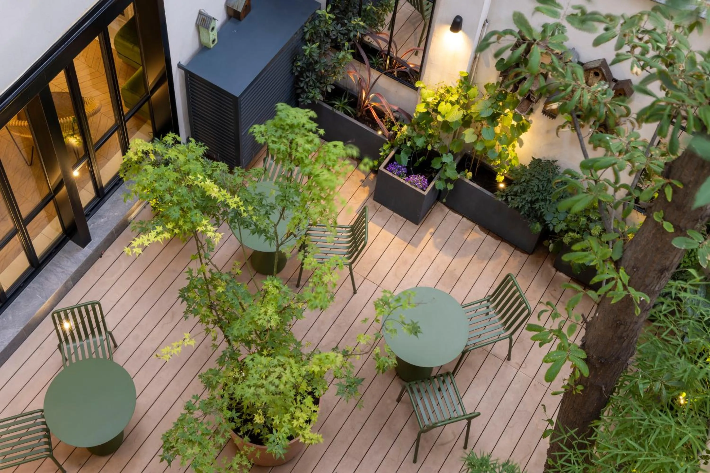 Garden in Hôtel La Canopée