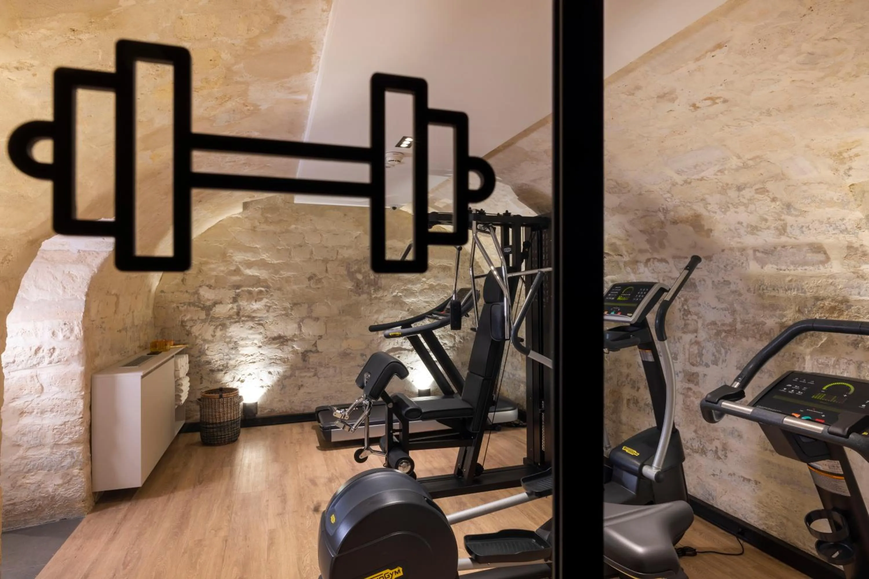 Fitness centre/facilities in Hôtel La Canopée
