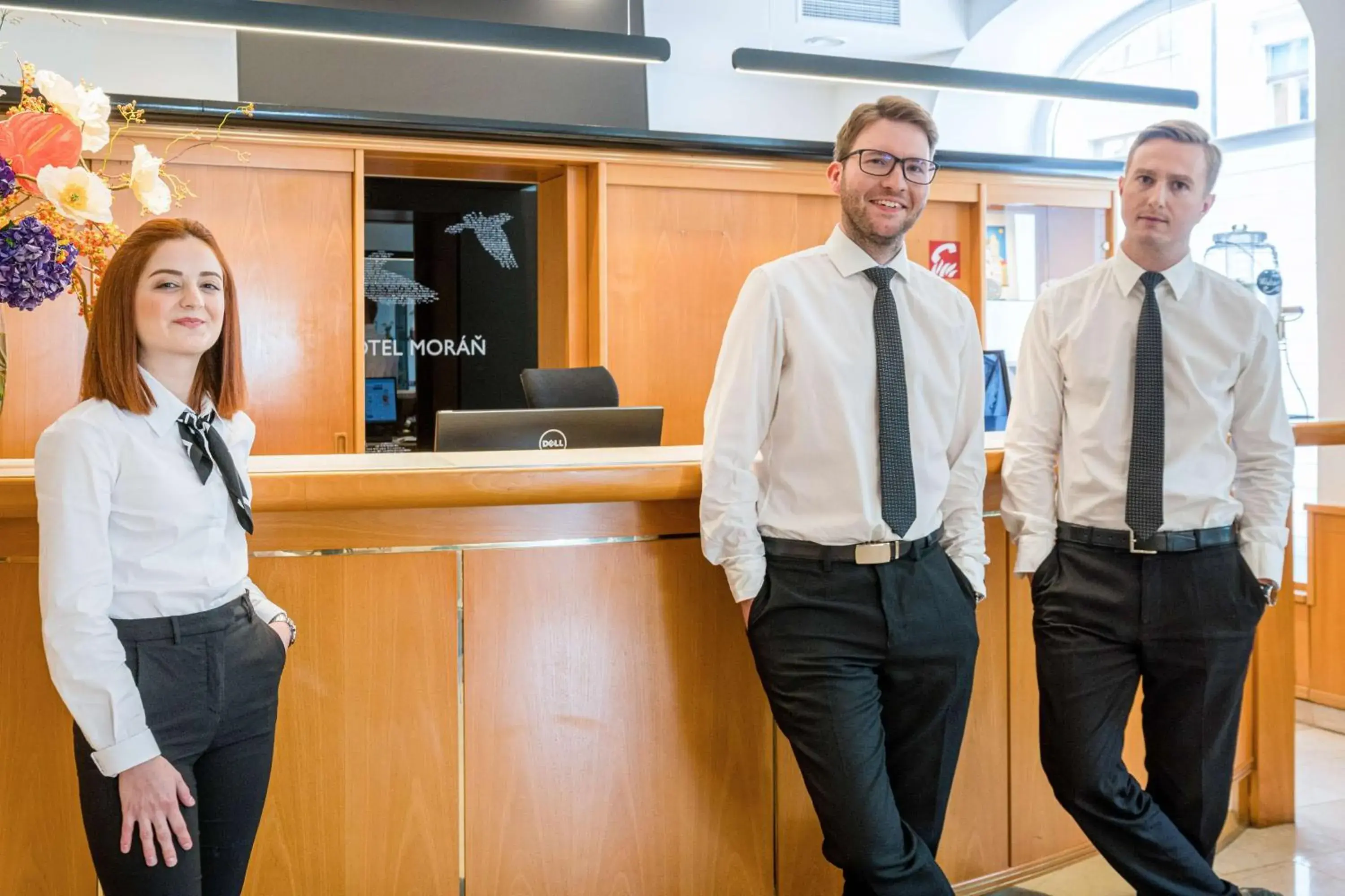 Lobby or reception in Best Western Hotel Moran Lobby or reception in Best Western Hotel Moran