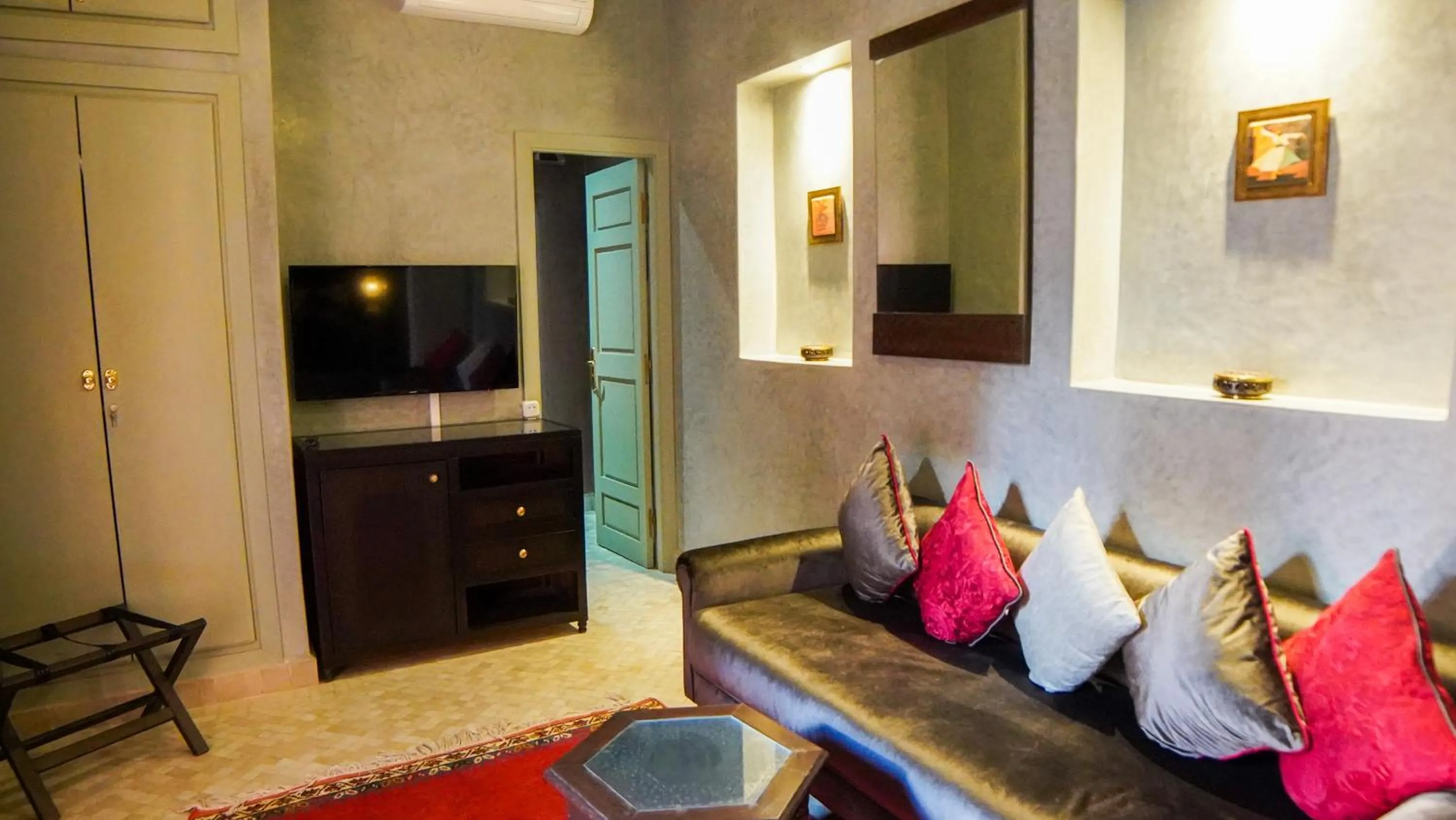 Living room in Riad Sultan Suleiman