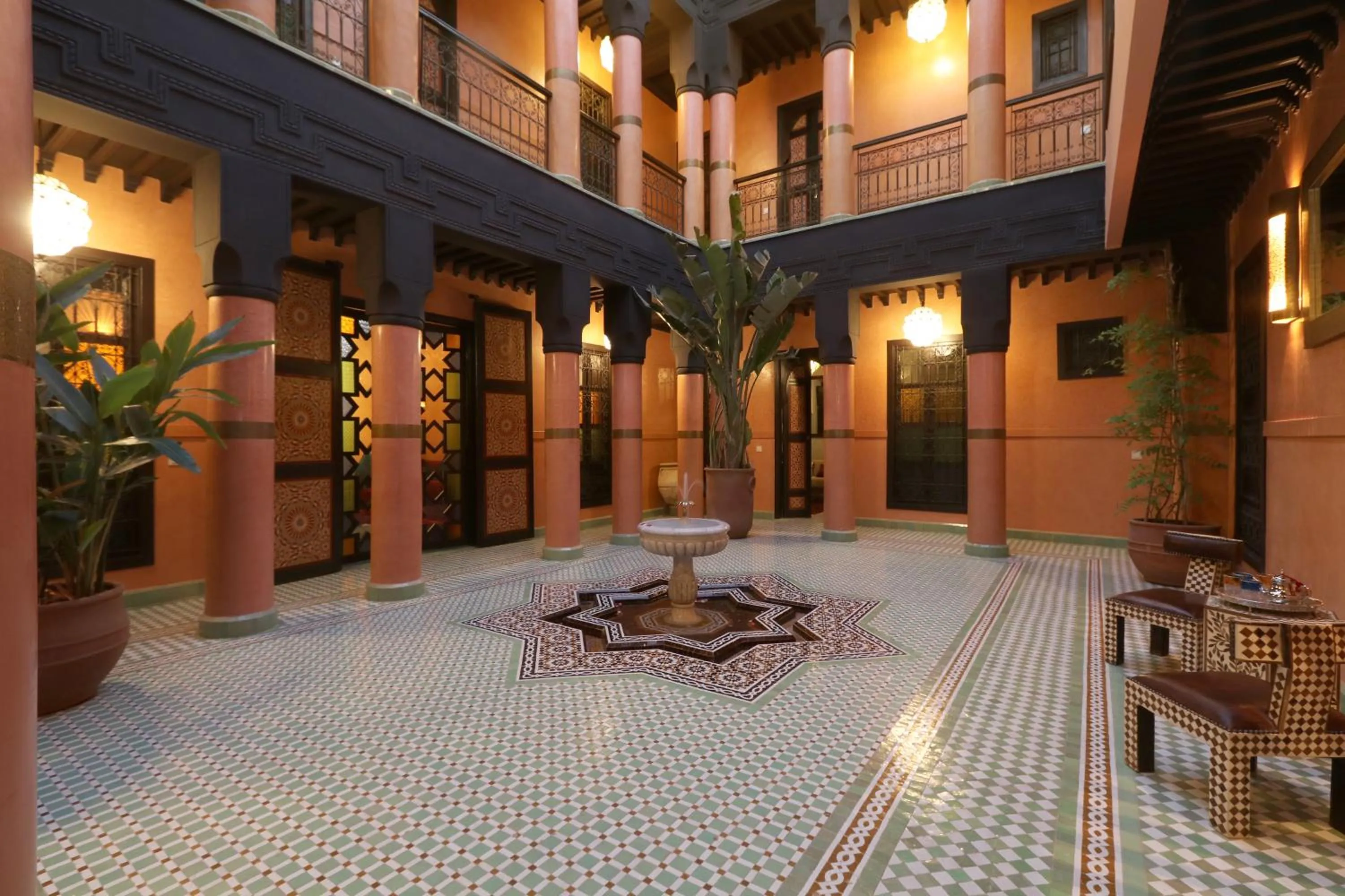 Patio in Riad Sultan Suleiman