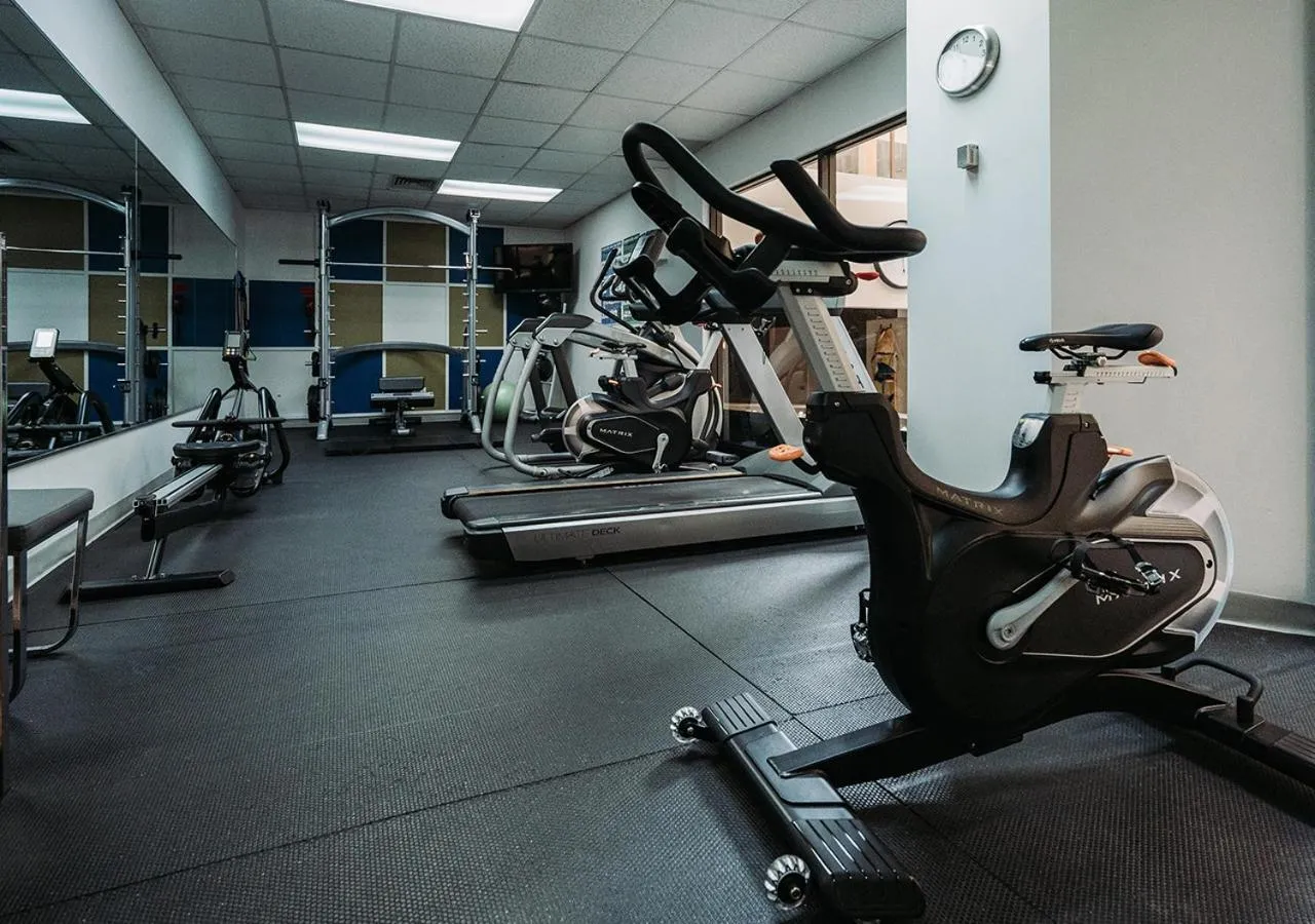 Fitness centre/facilities in Hotel Chateau Bromont