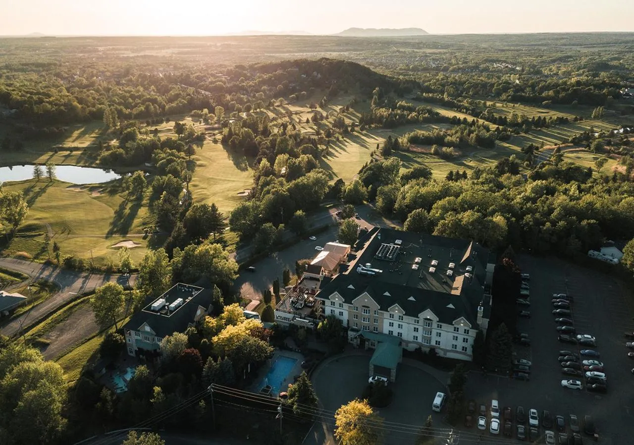 Bird's eye view in Hotel Chateau Bromont