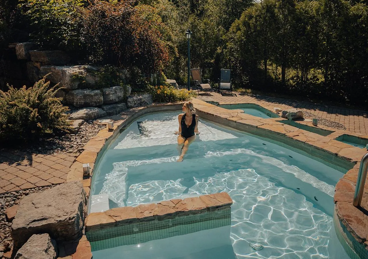 Spa and wellness centre/facilities in Hotel Chateau Bromont