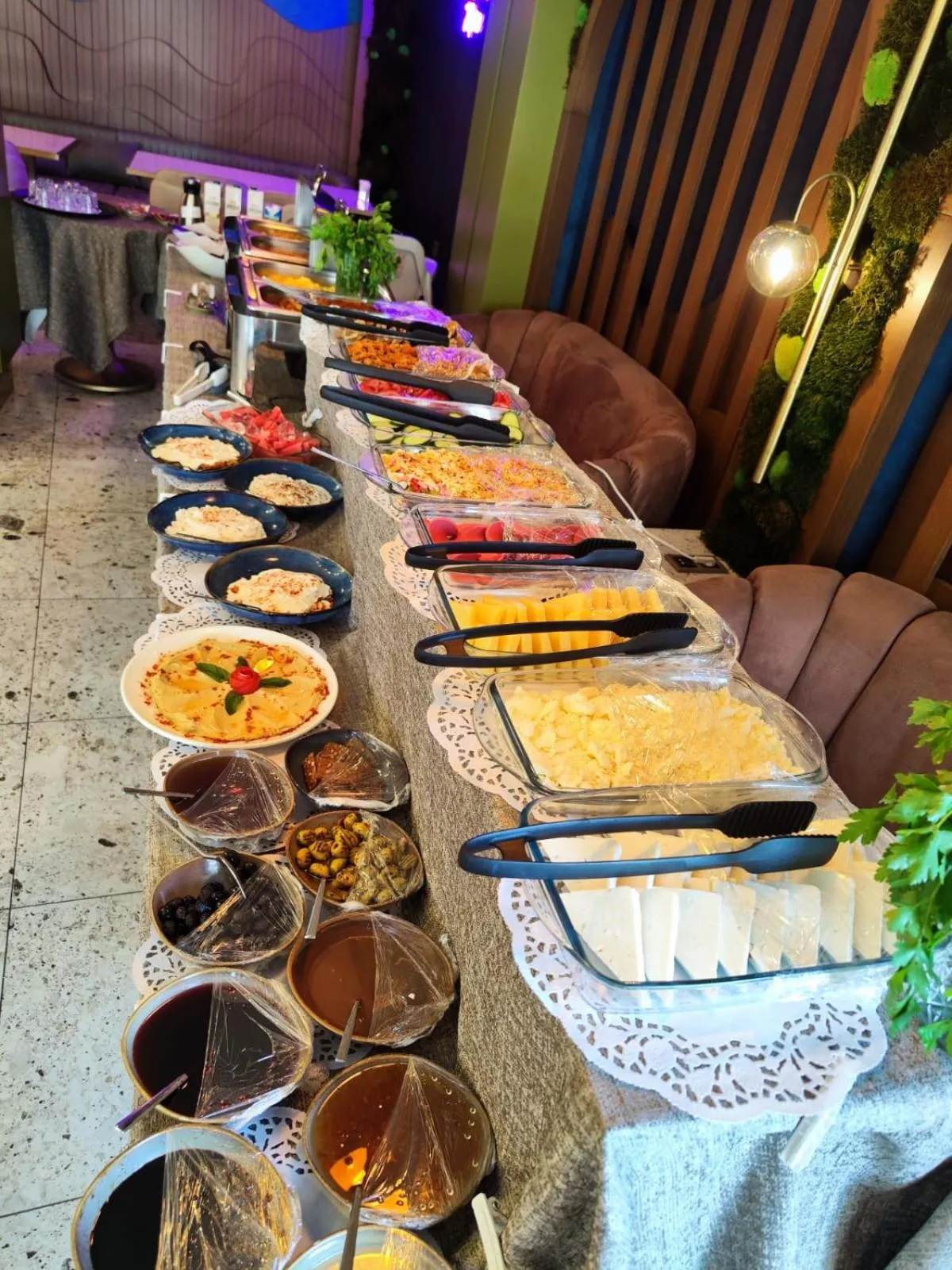 Buffet breakfast in Trabzon Gloria Suite Hotel