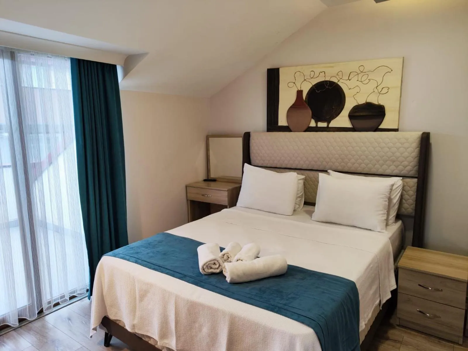 Bed in Trabzon Gloria Suite Hotel