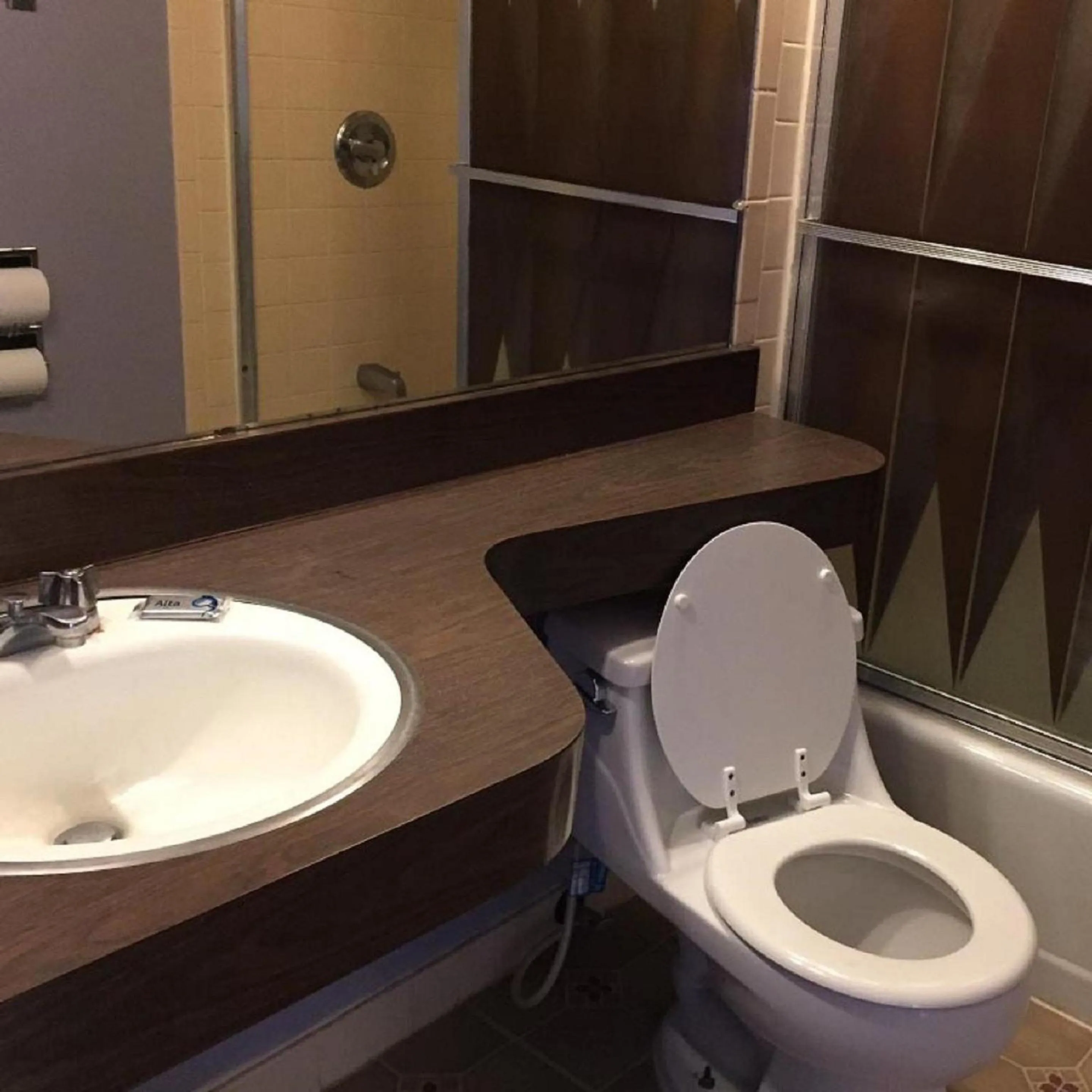 Bathroom in Sunset Inn Manning