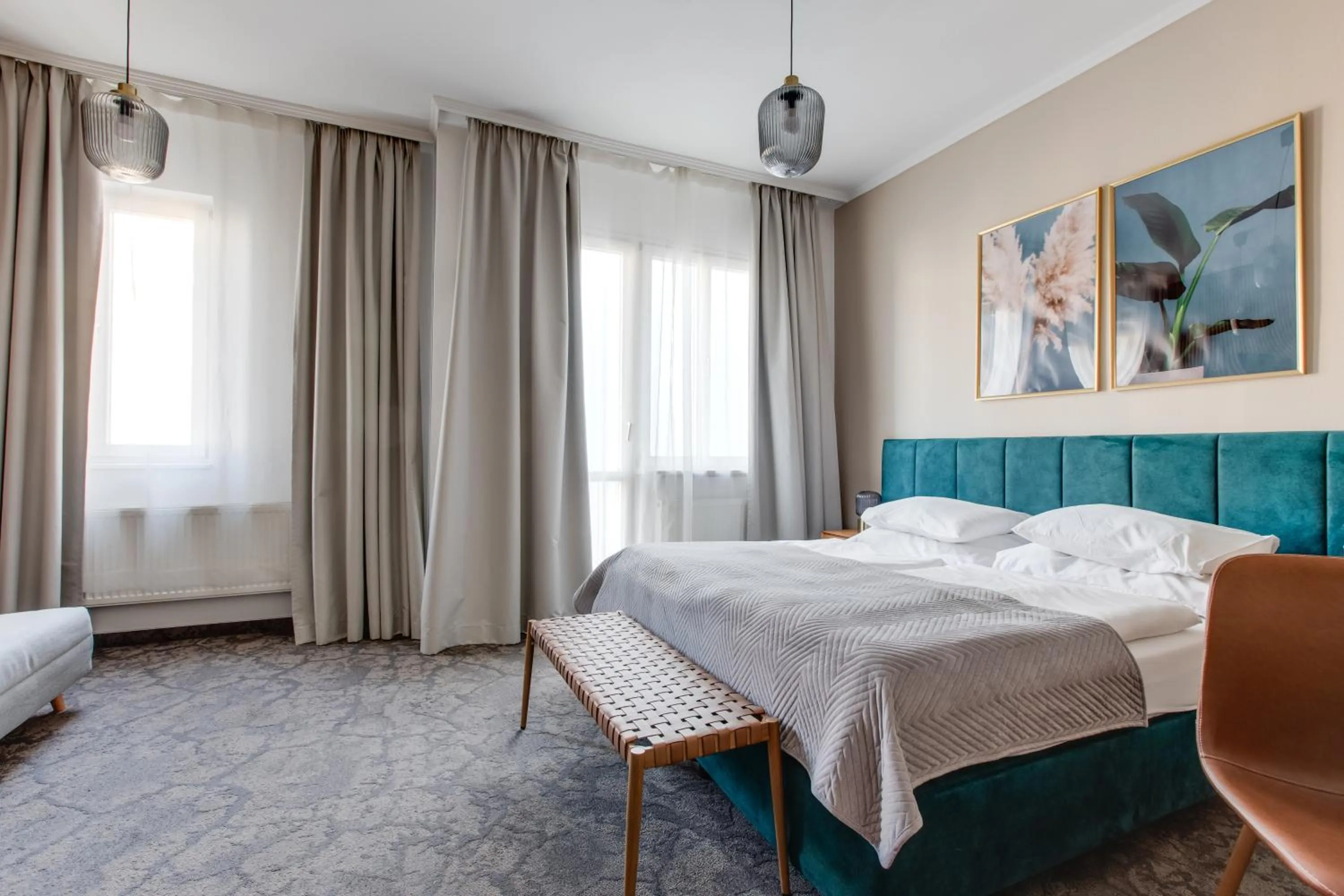 Bed in Hotel Andante