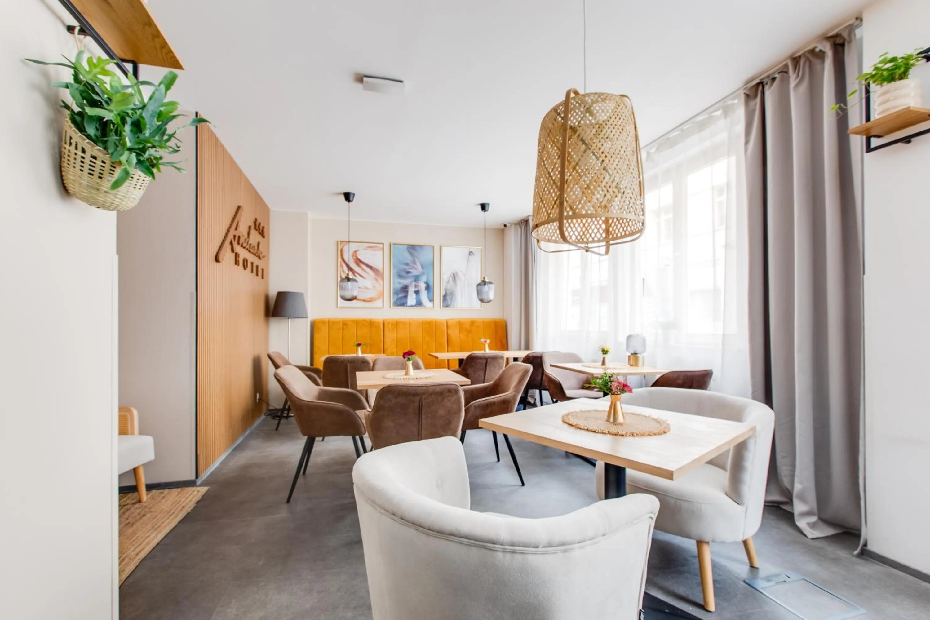 Dining area in Hotel Andante