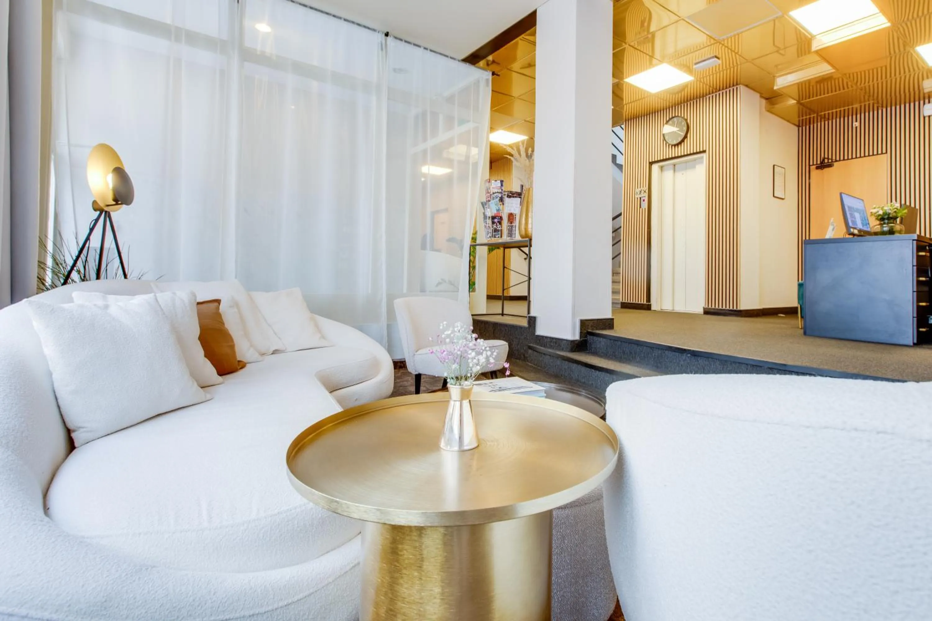 Bed in Hotel Andante