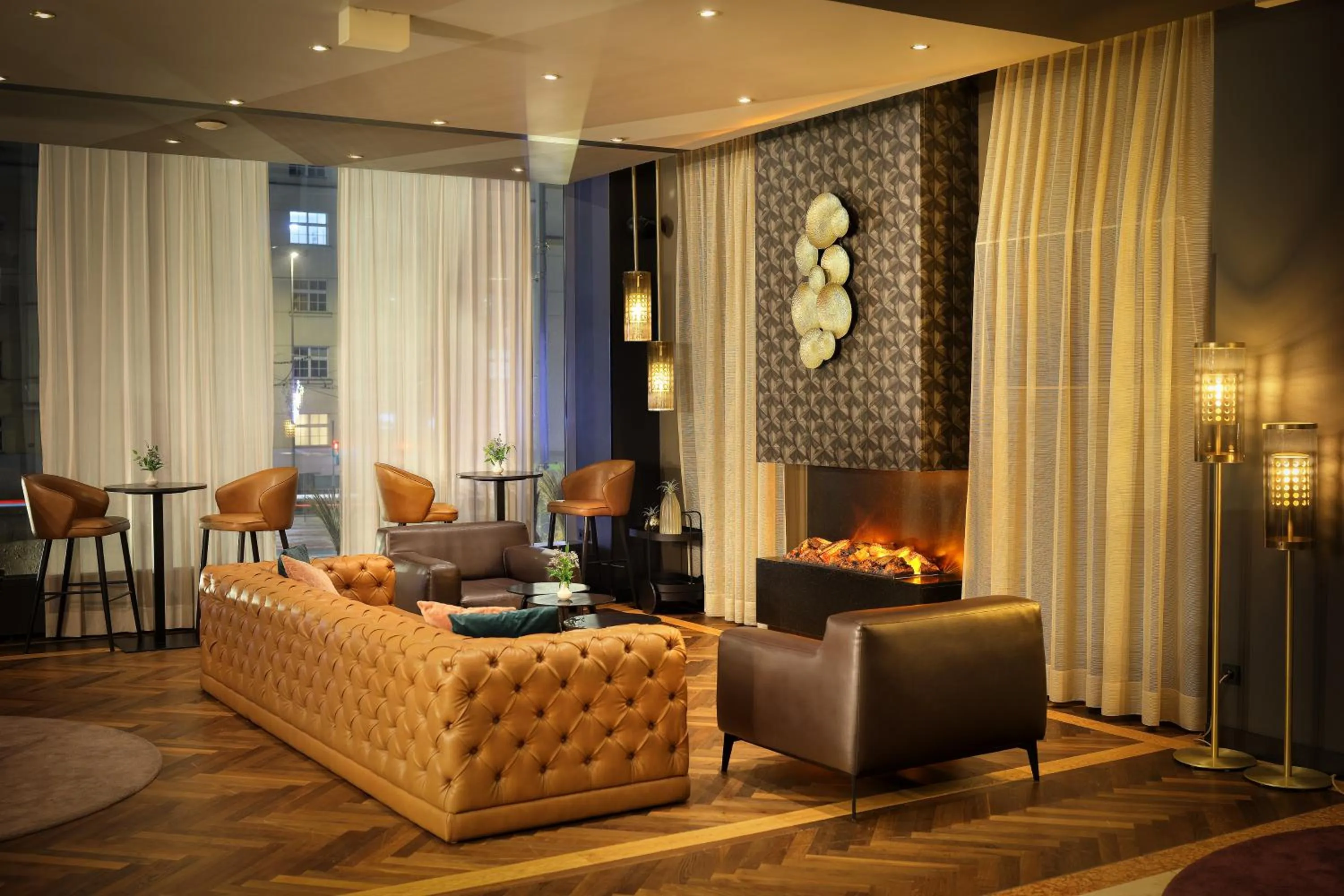 Lobby or reception in Diplomat Hotel Prague