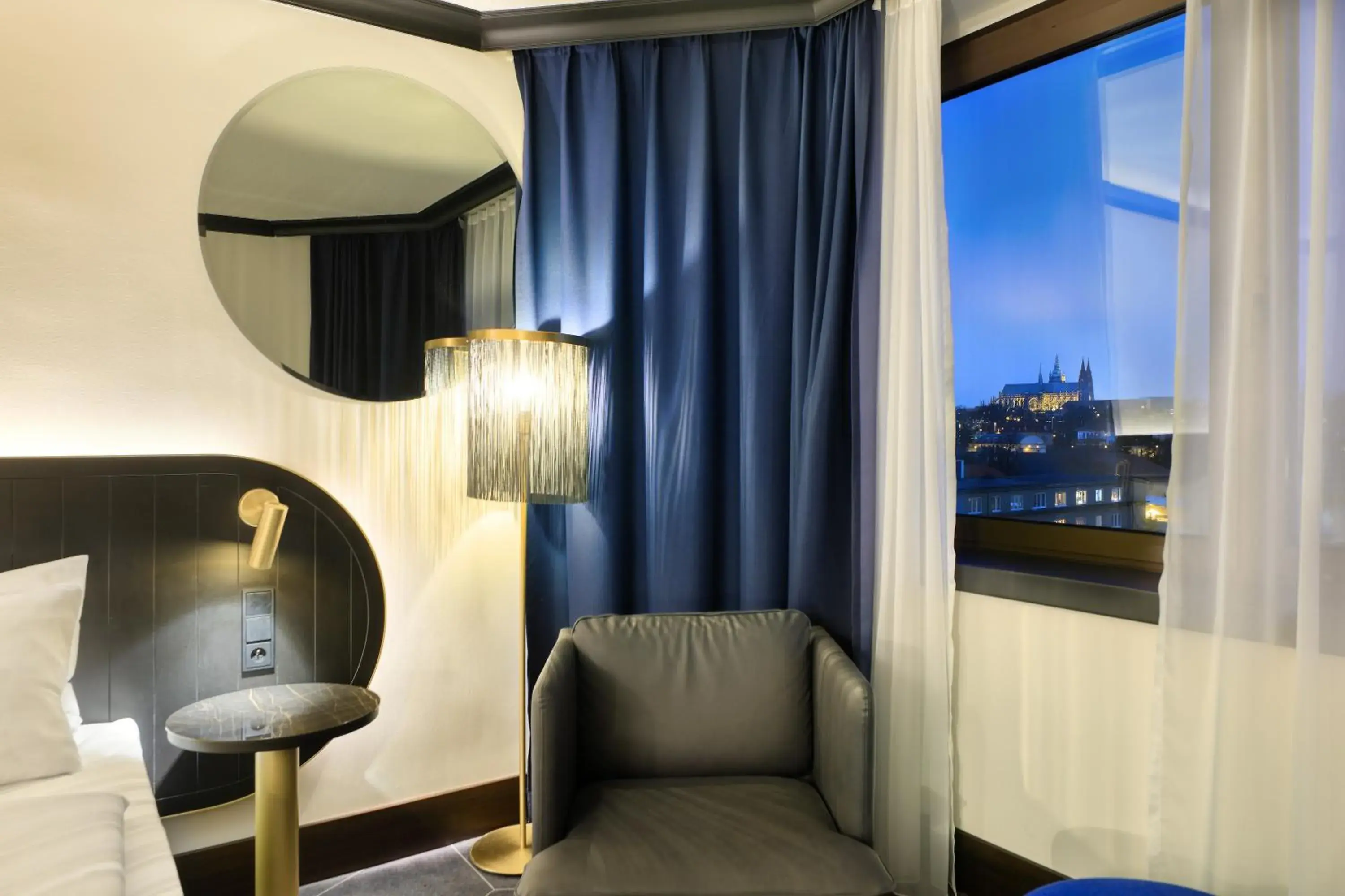 Executive Double Room with Castle View in Diplomat Hotel Prague Executive Double Room with Castle View in Diplomat Hotel Prague