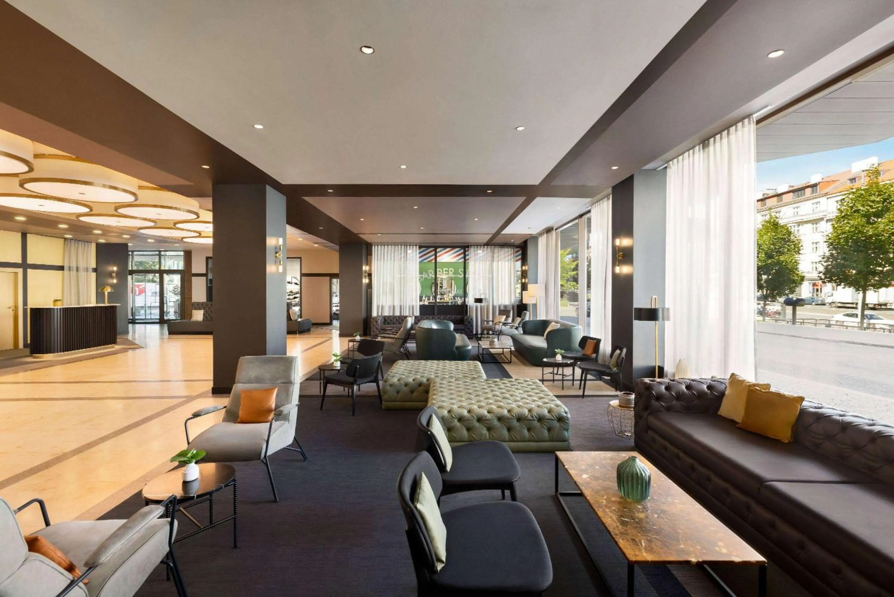 Lobby or reception in Vienna House by Wyndham Diplomat Prague