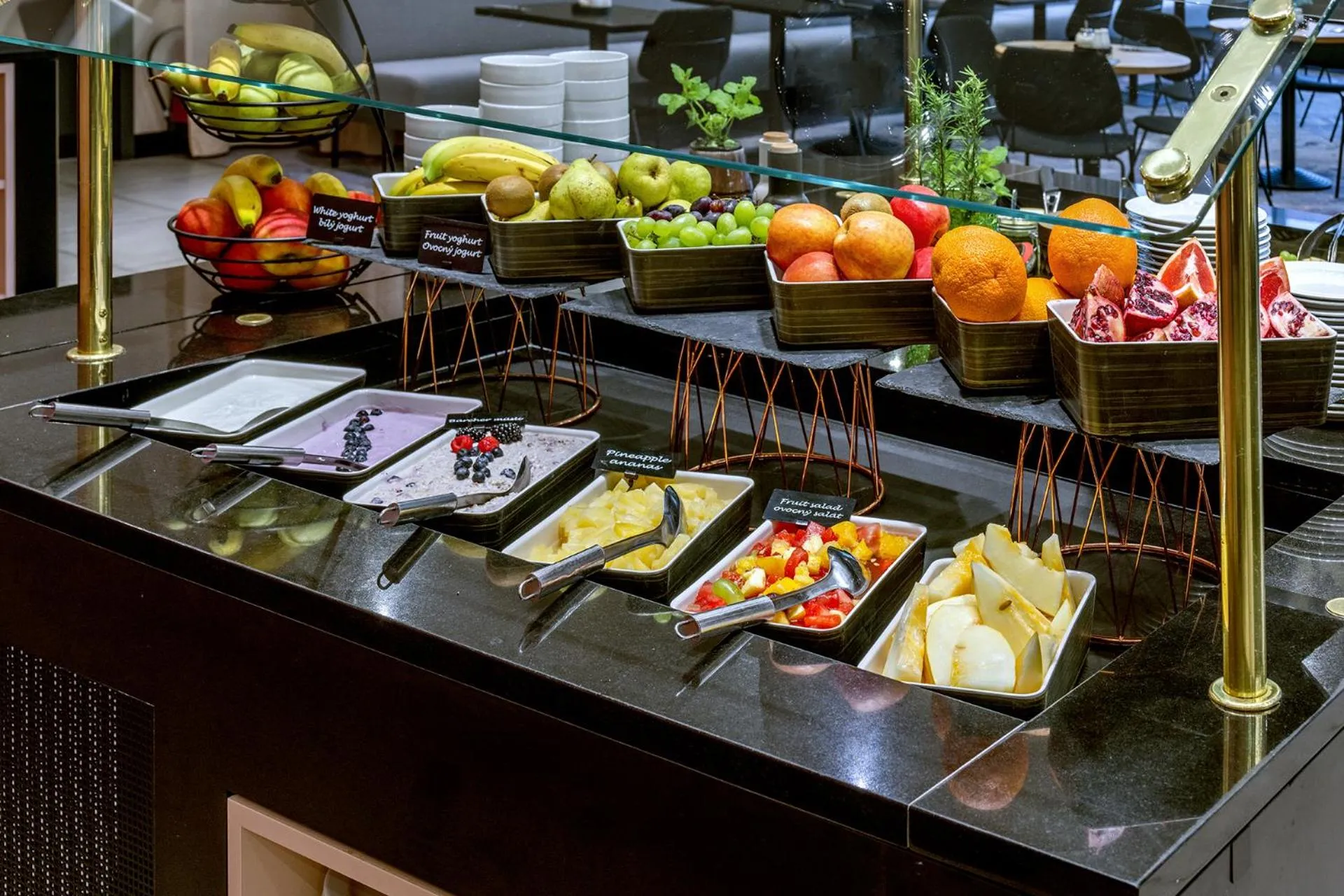 Breakfast in Diplomat Hotel Prague