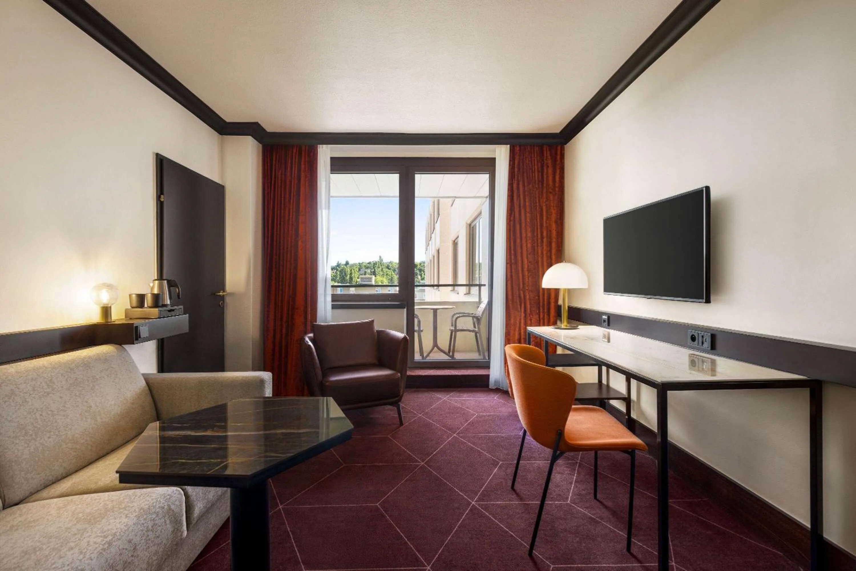 Bed in Vienna House by Wyndham Diplomat Prague