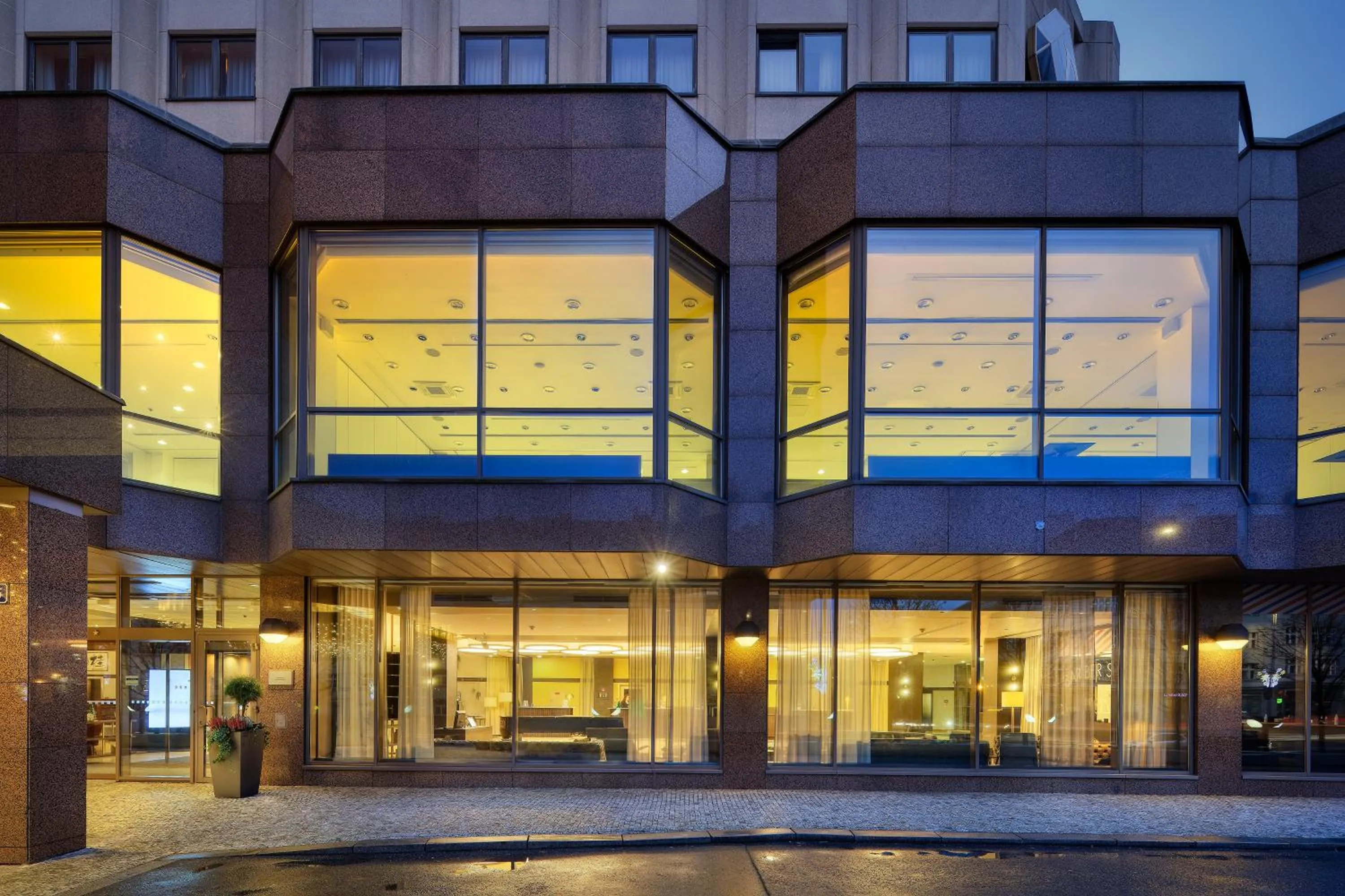 Property building in Diplomat Hotel Prague