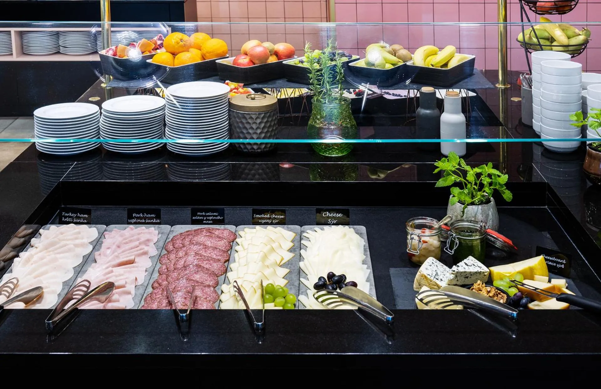 Breakfast in Diplomat Hotel Prague