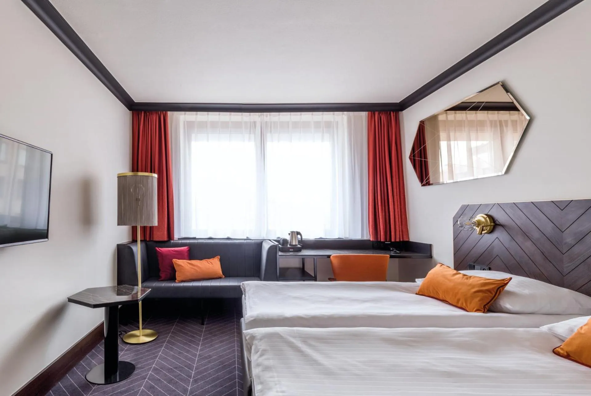 Photo of the whole room, Bed in Vienna House by Wyndham Diplomat Prague