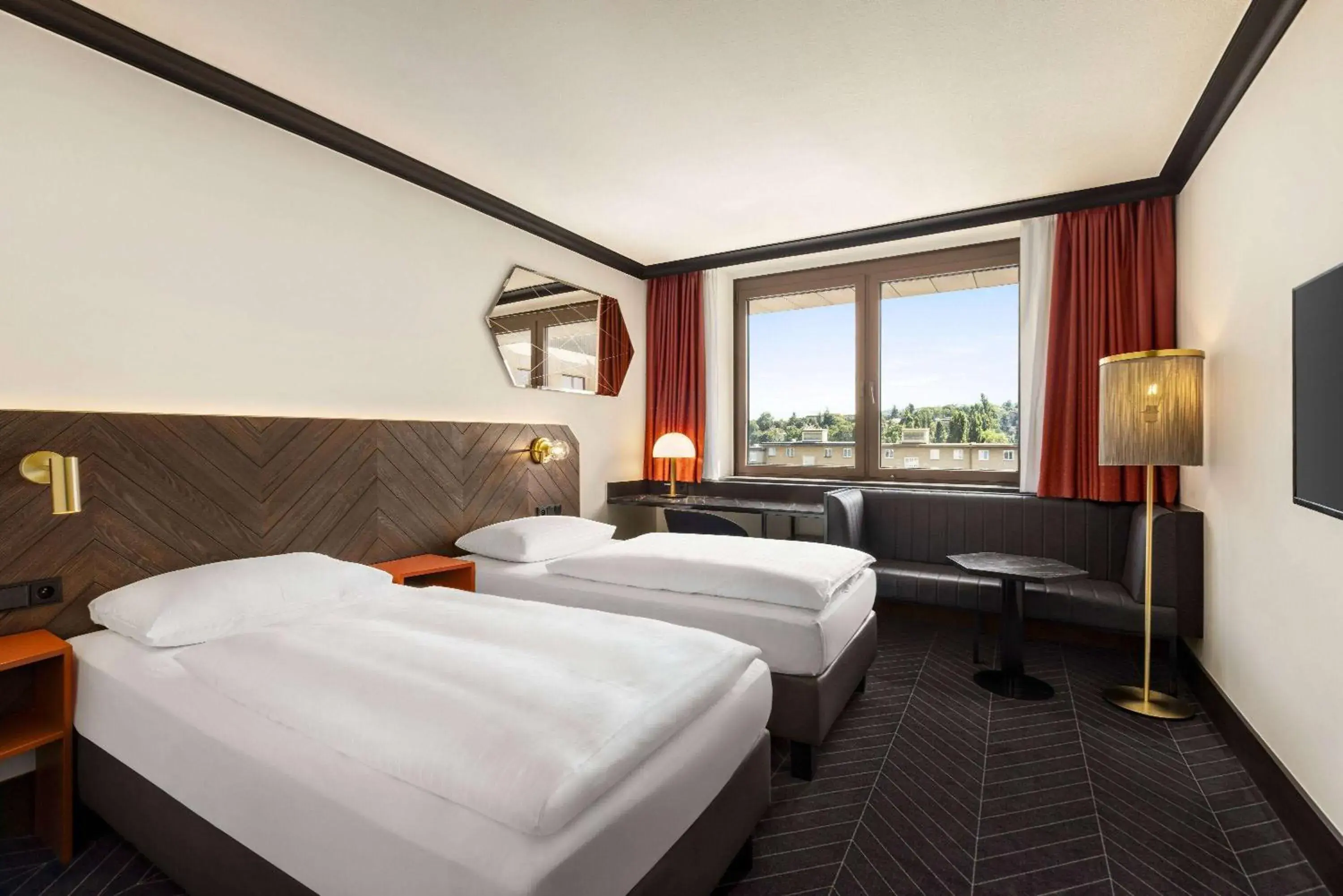 Executive Twin Room in Vienna House by Wyndham Diplomat Prague Executive Twin Room in Vienna House by Wyndham Diplomat Prague