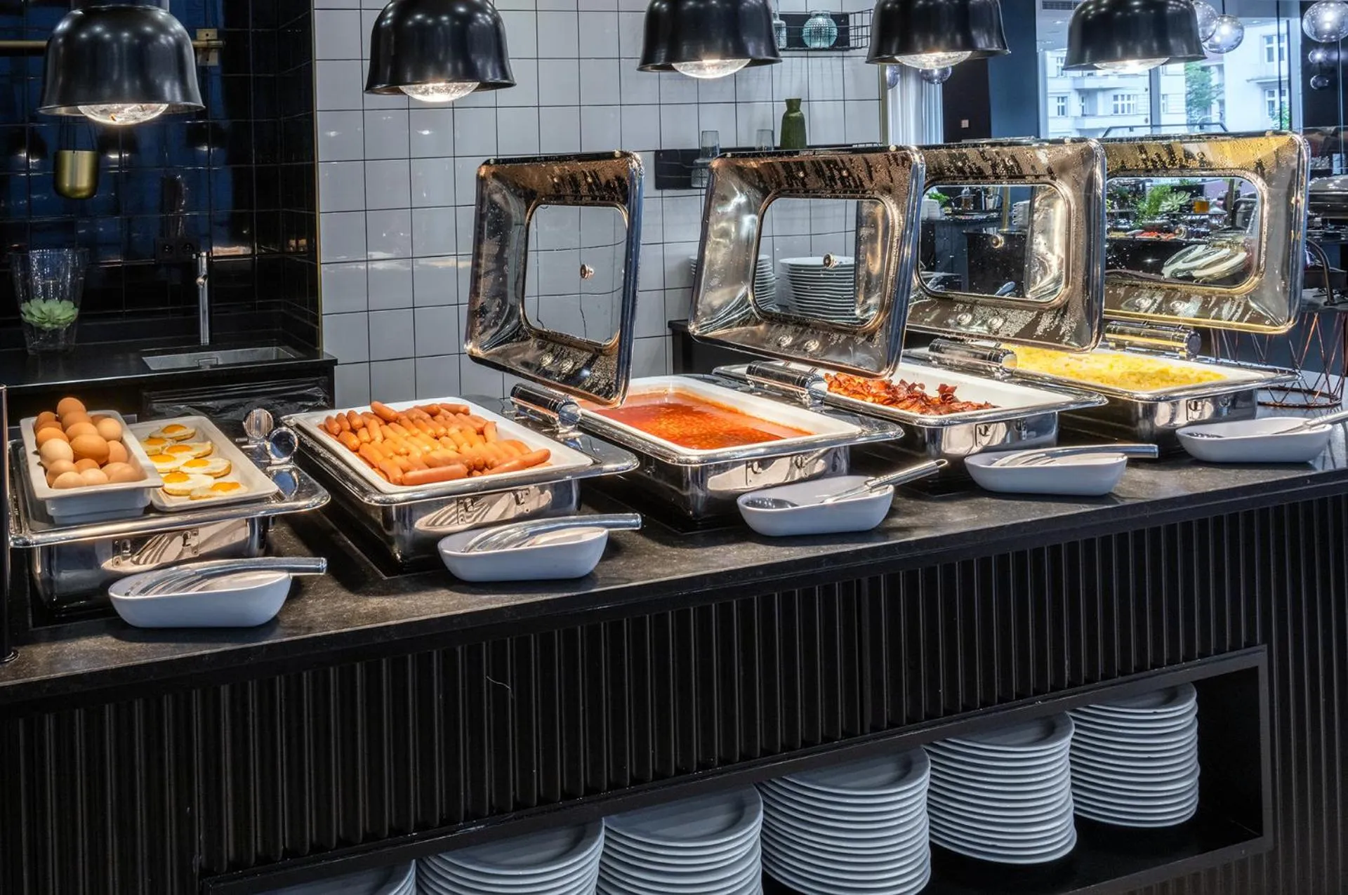 Breakfast in Diplomat Hotel Prague