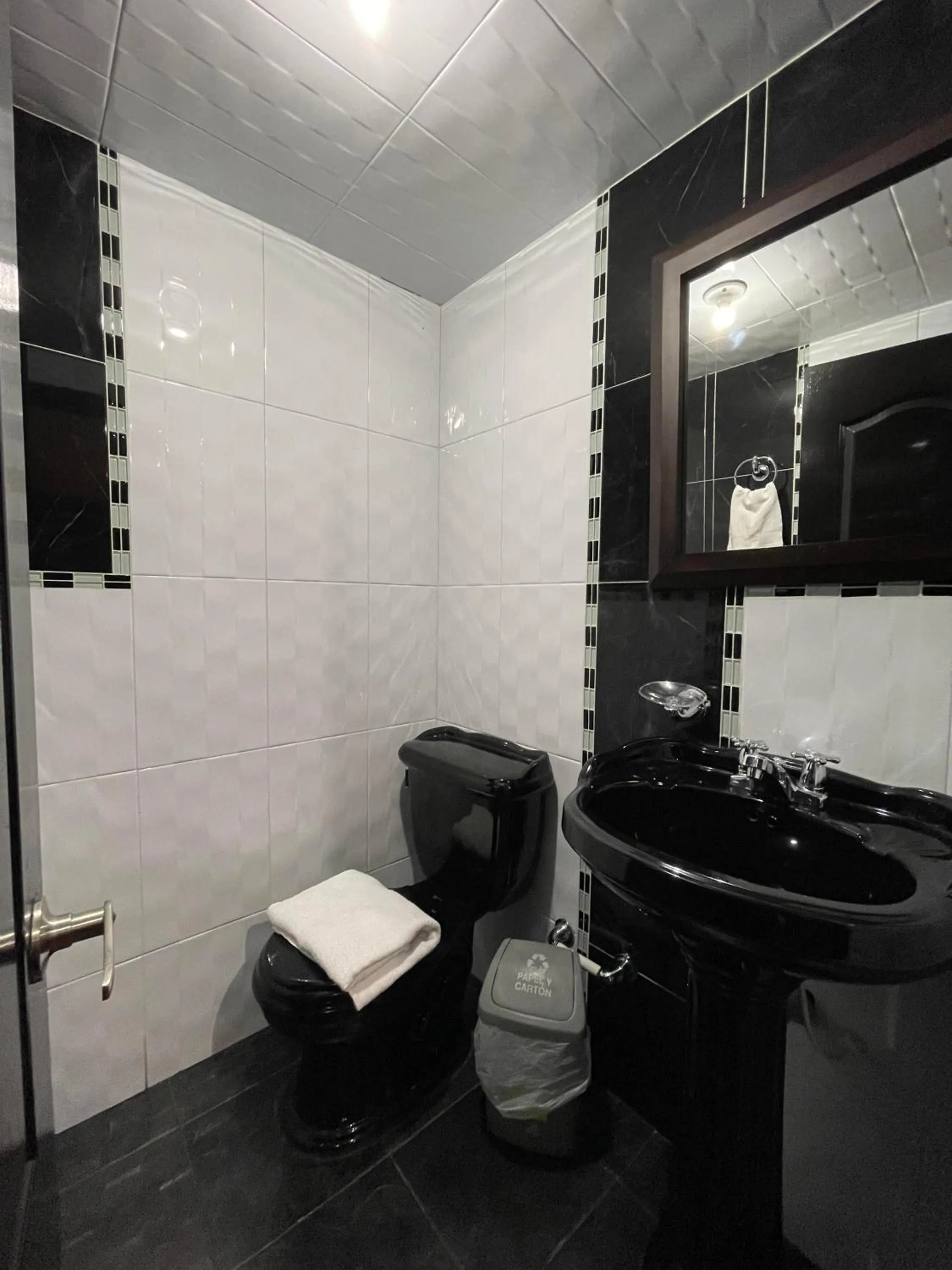 Bathroom in Hotel Ejecutivo Embajada