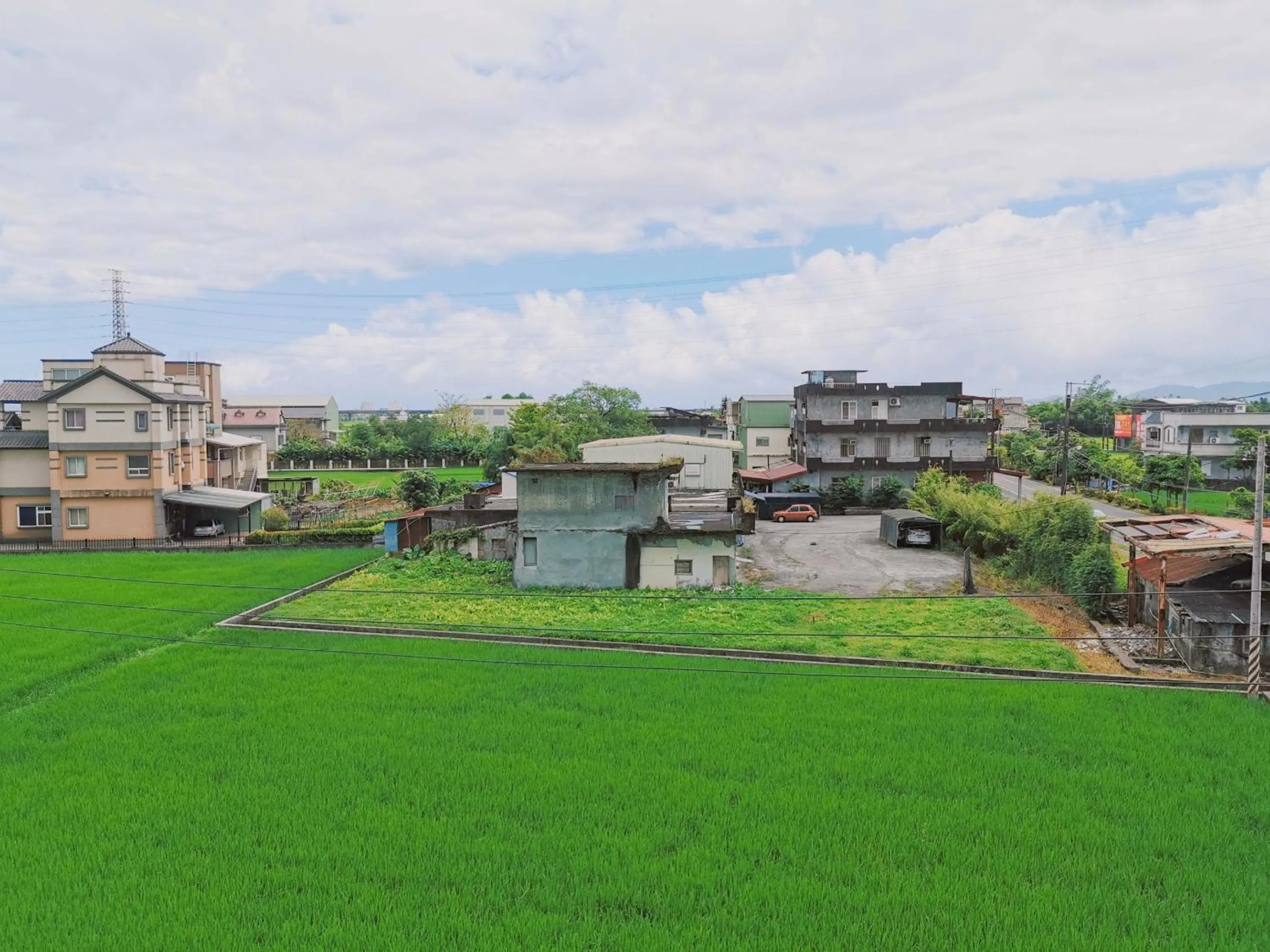 Garden view in Gardenstay