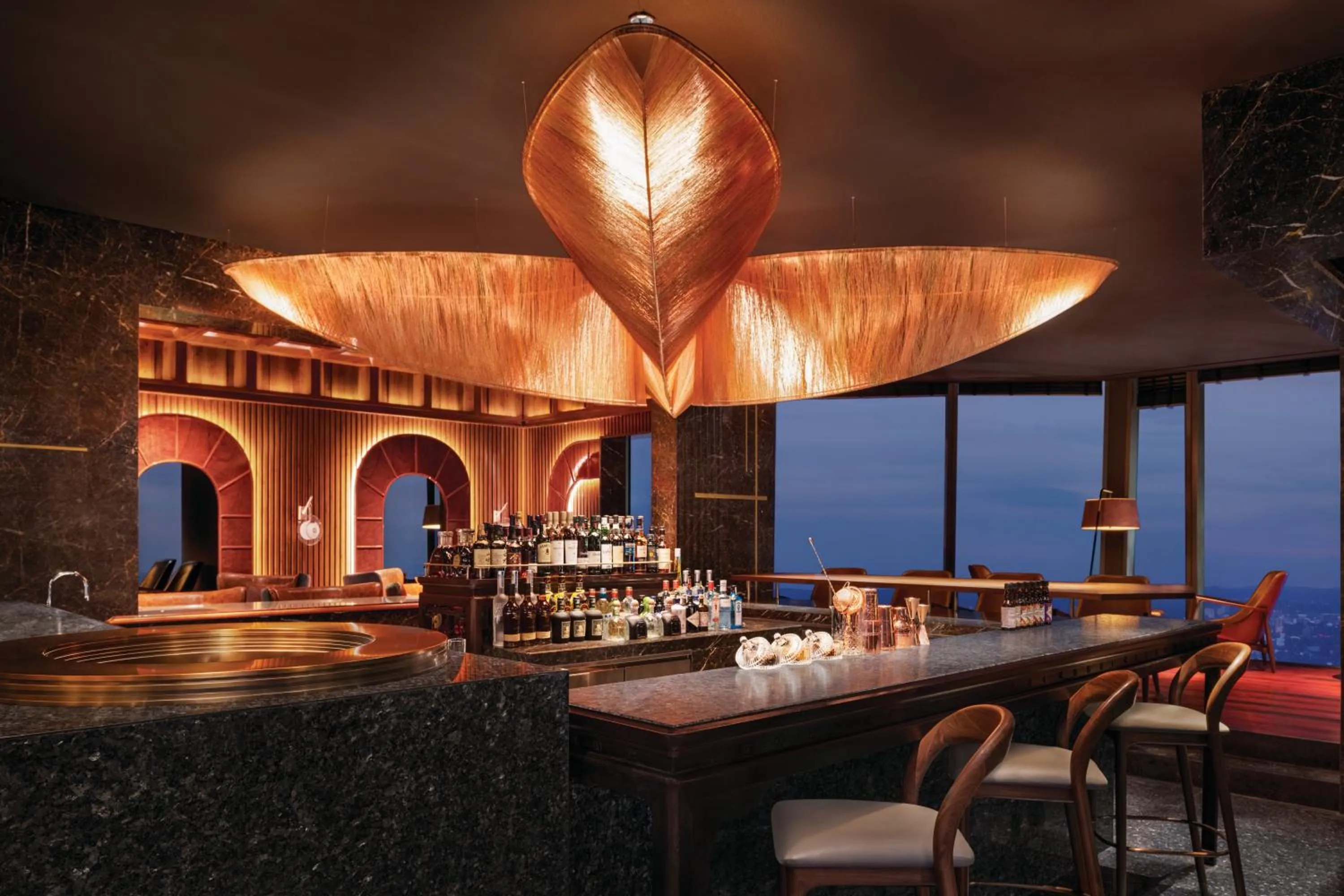 Restaurant/places to eat in Shangri-La Nanning - The tallest hotel worldwide in Shangri-La Group