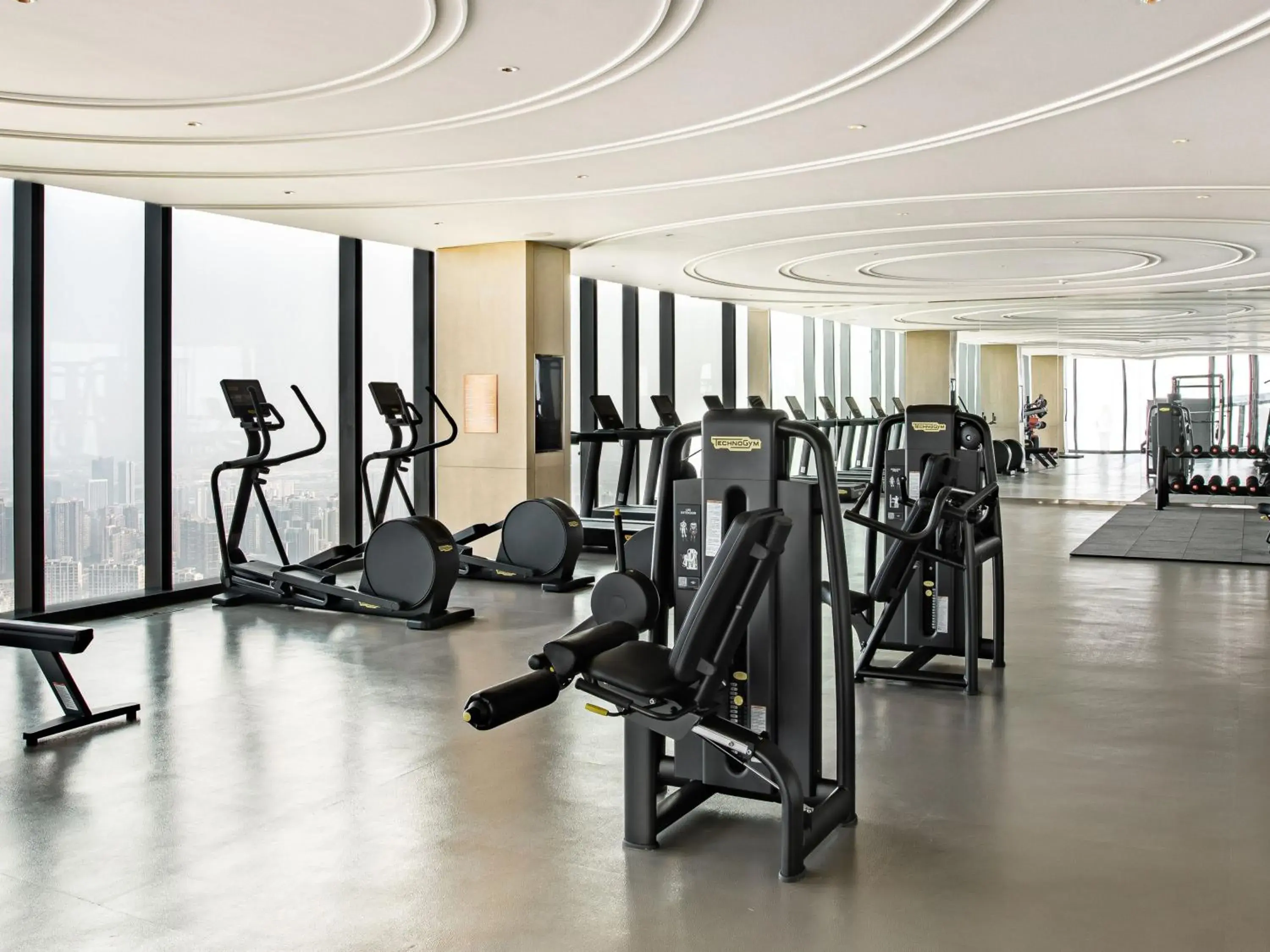 Fitness centre/facilities in Shangri-La Nanning - The tallest hotel worldwide in Shangri-La Group Fitness centre/facilities in Shangri-La Nanning - The tallest hotel worldwide in Shangri-La Group