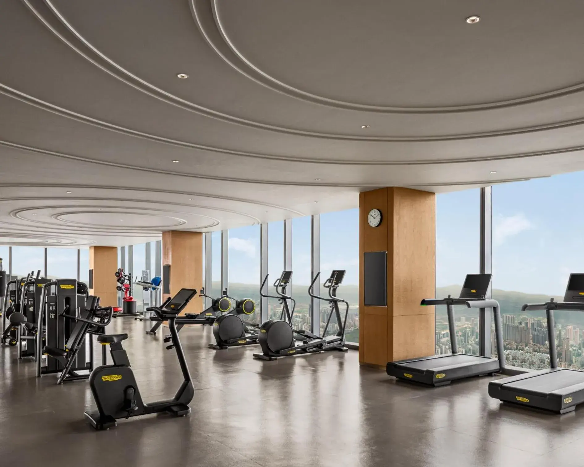 Fitness centre/facilities in Shangri-La Nanning - The tallest hotel worldwide in Shangri-La Group Fitness centre/facilities in Shangri-La Nanning - The tallest hotel worldwide in Shangri-La Group