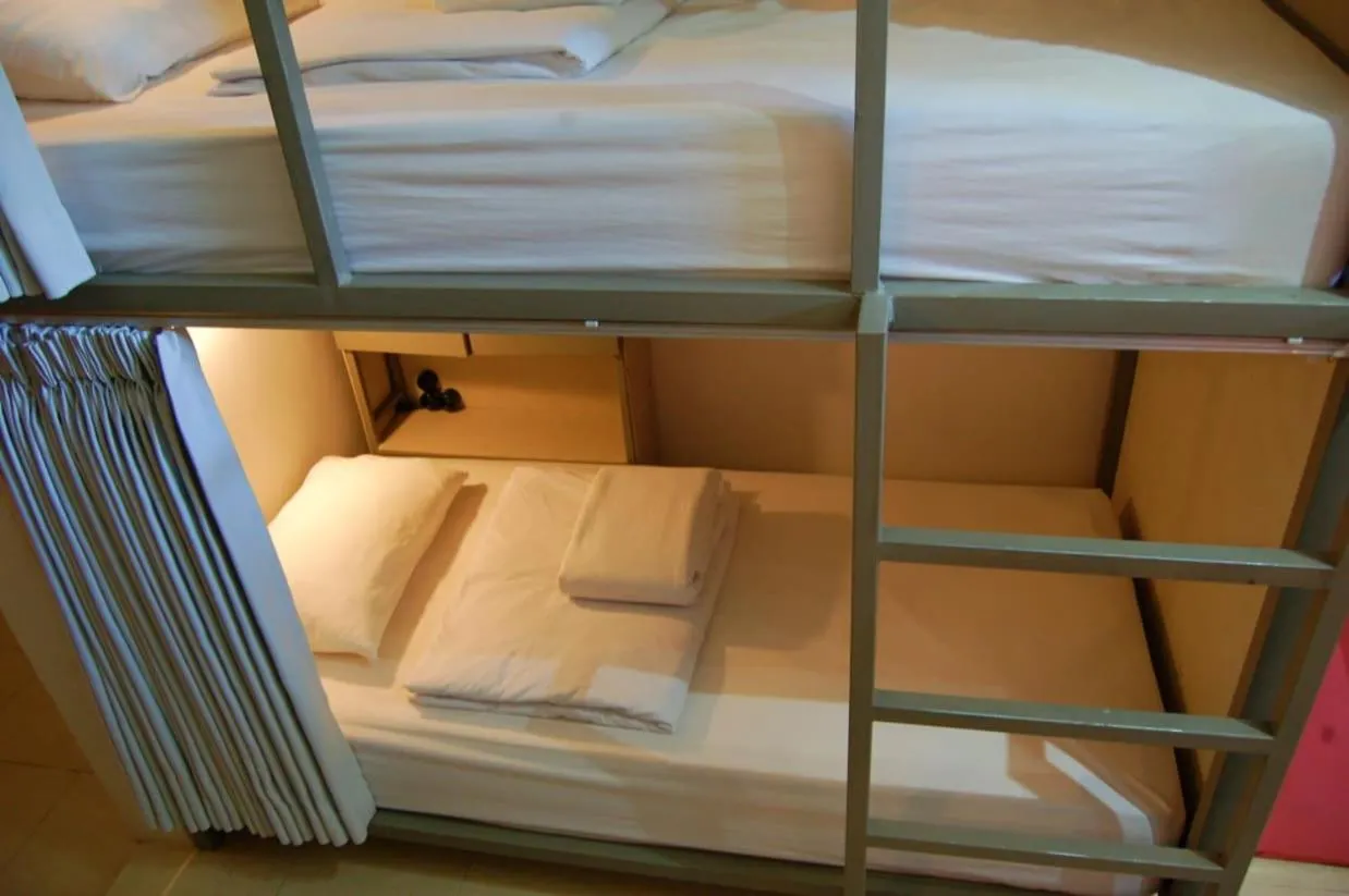 Bed in LoTide Surf Camps Lombok