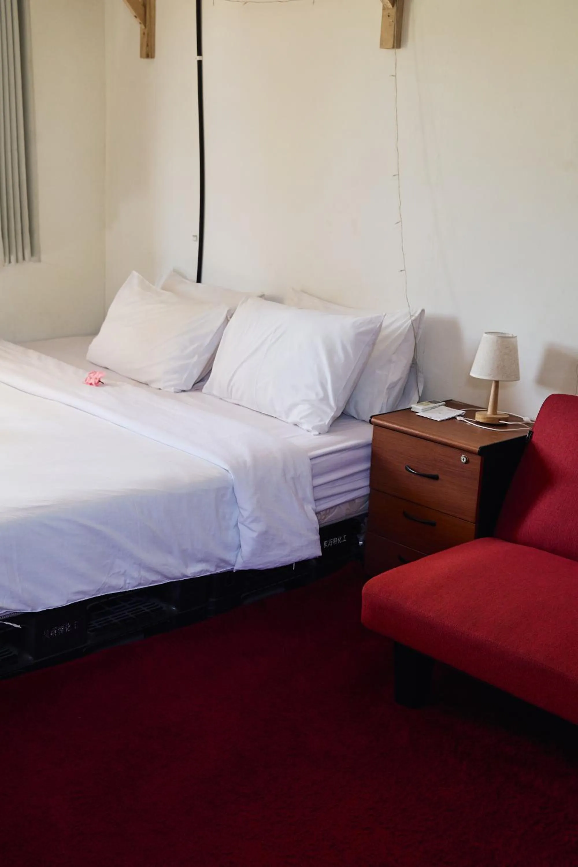 Bed in LoTide Surf Camps Lombok